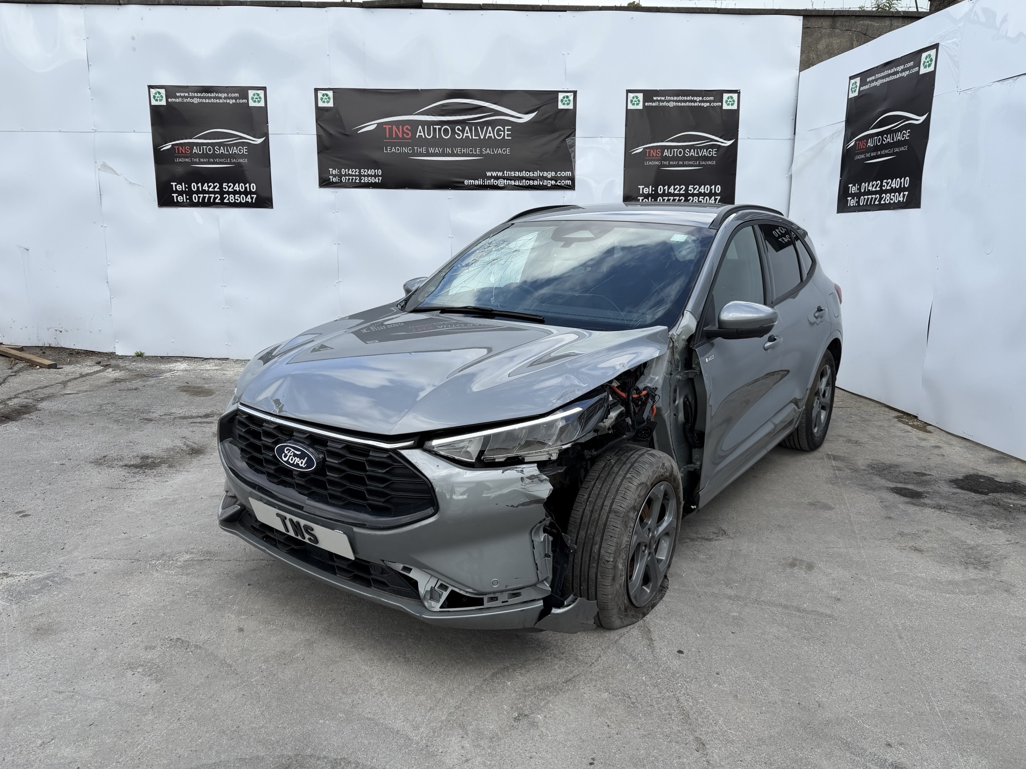 2024 74 FORD KUGA 2.5 DURATEC ST-LINE PLUG IN AUTO CVT CAT S DAMAGED SALVAGE