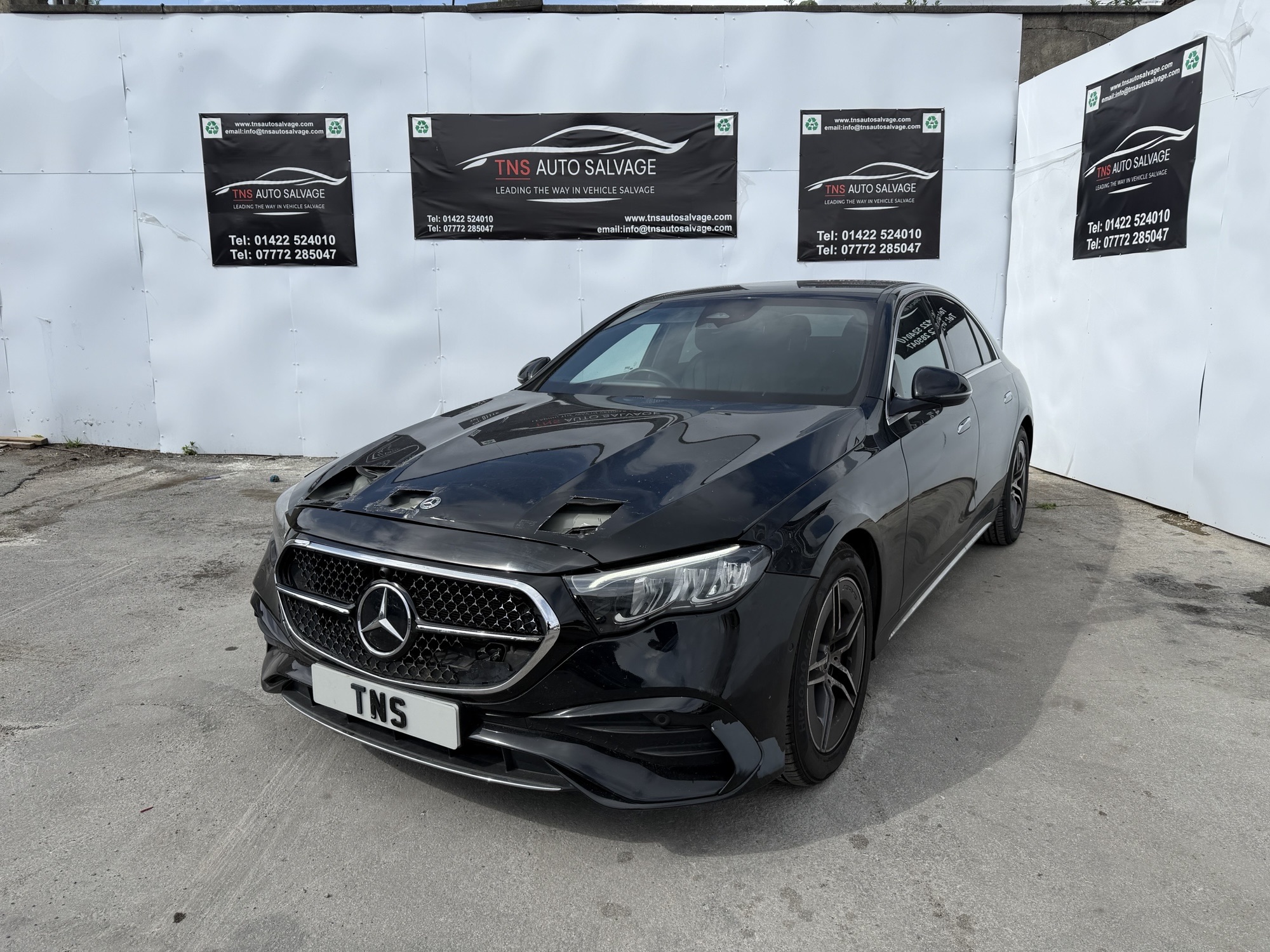 2024 MERCEDES E CLASS 2.0 E200h HYBRID MHEV AUTO AMG LINE CAT N DAMAGED SALVAGE