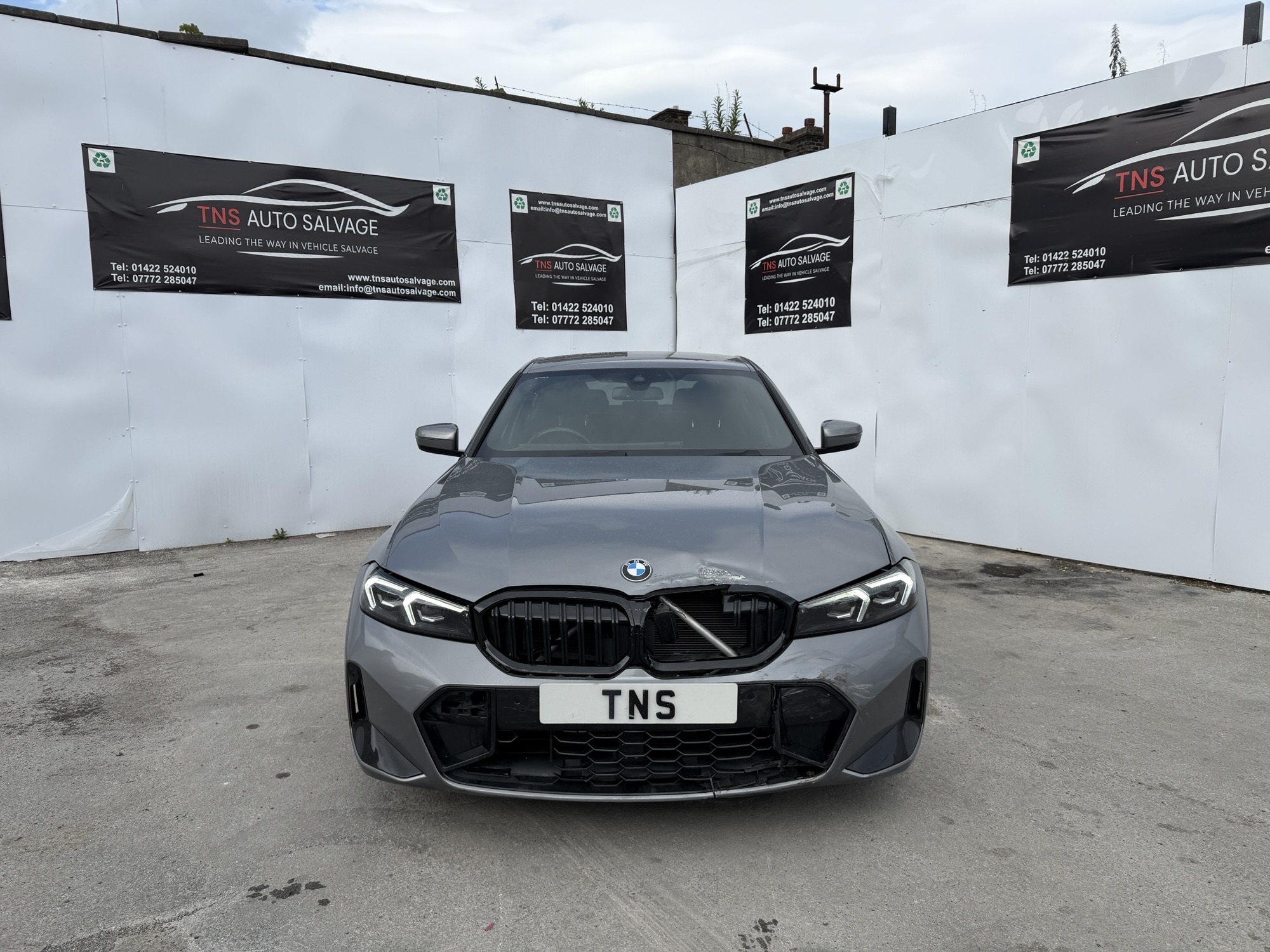 2024 24 BMW 3 SERIES 320i M SPORT AUTO CAT N REPAIRABLE DAMAGED SALVAGE