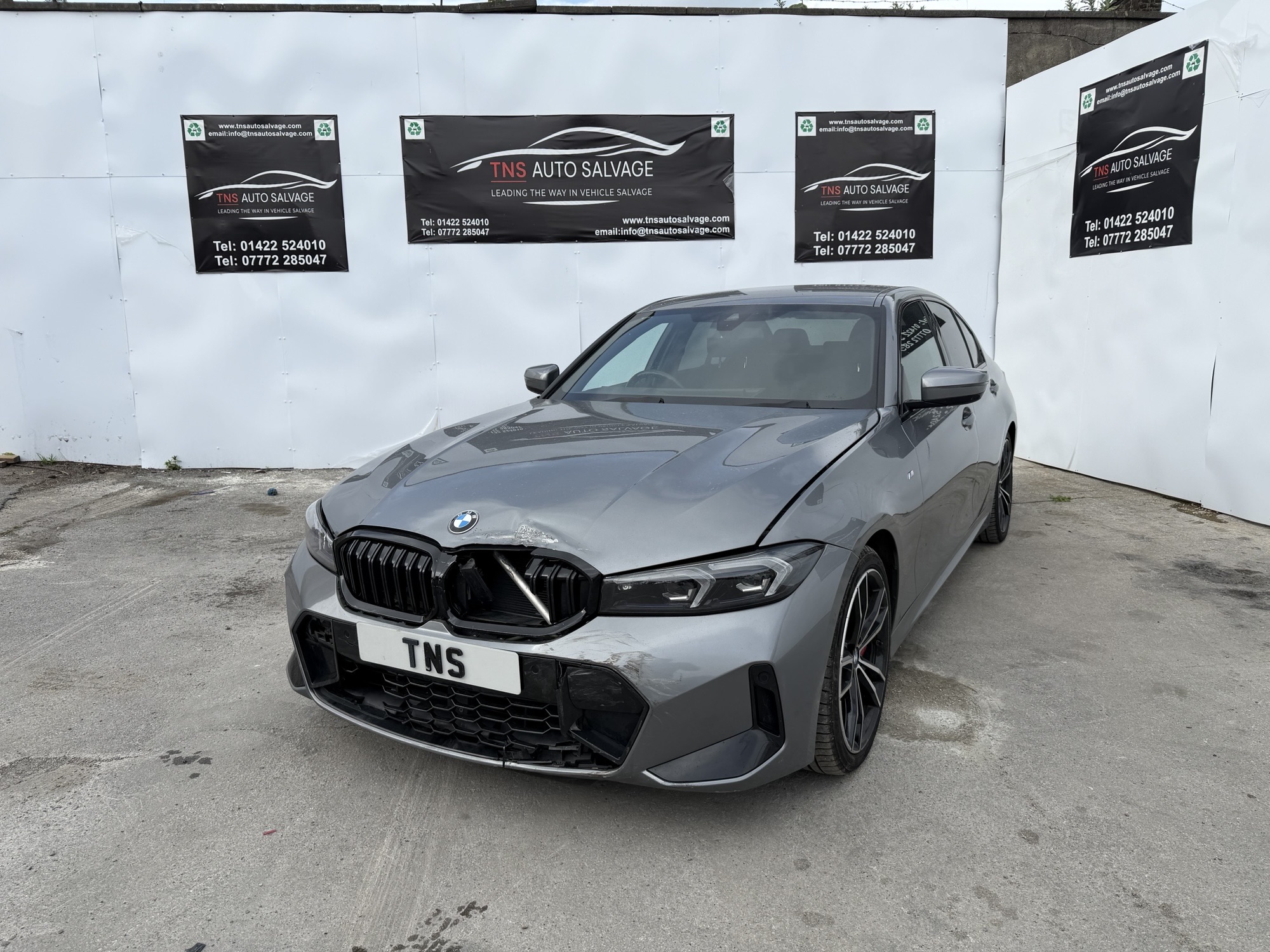 2024 24 BMW 3 SERIES 320i M SPORT AUTO CAT N REPAIRABLE DAMAGED SALVAGE