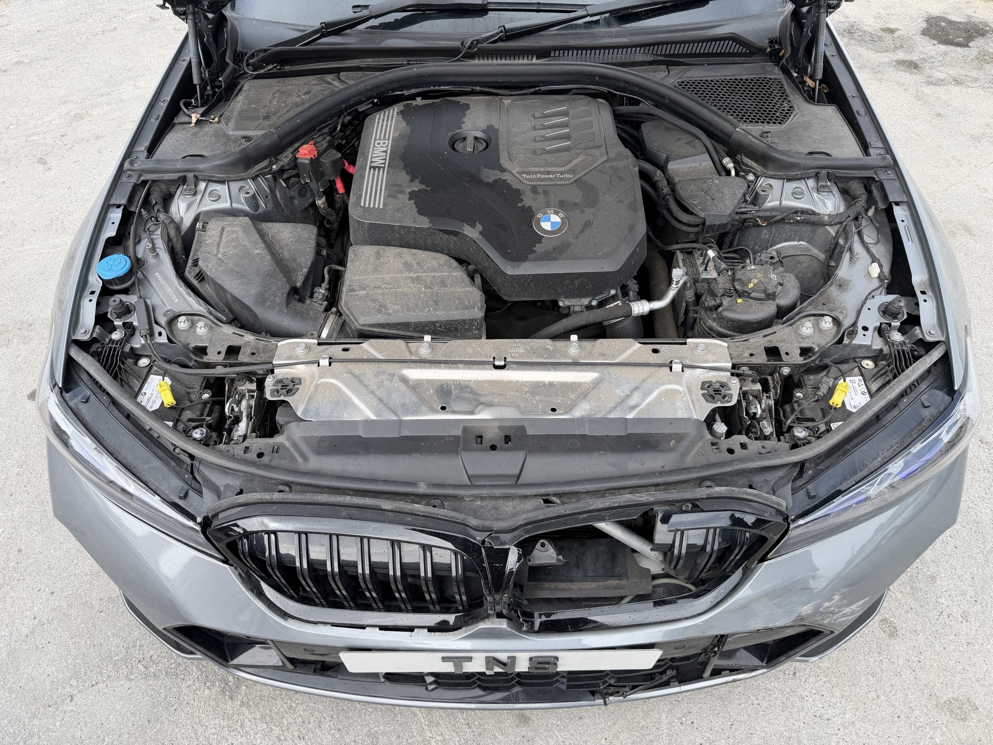 2024 24 BMW 3 SERIES 320i M SPORT AUTO CAT N REPAIRABLE DAMAGED SALVAGE