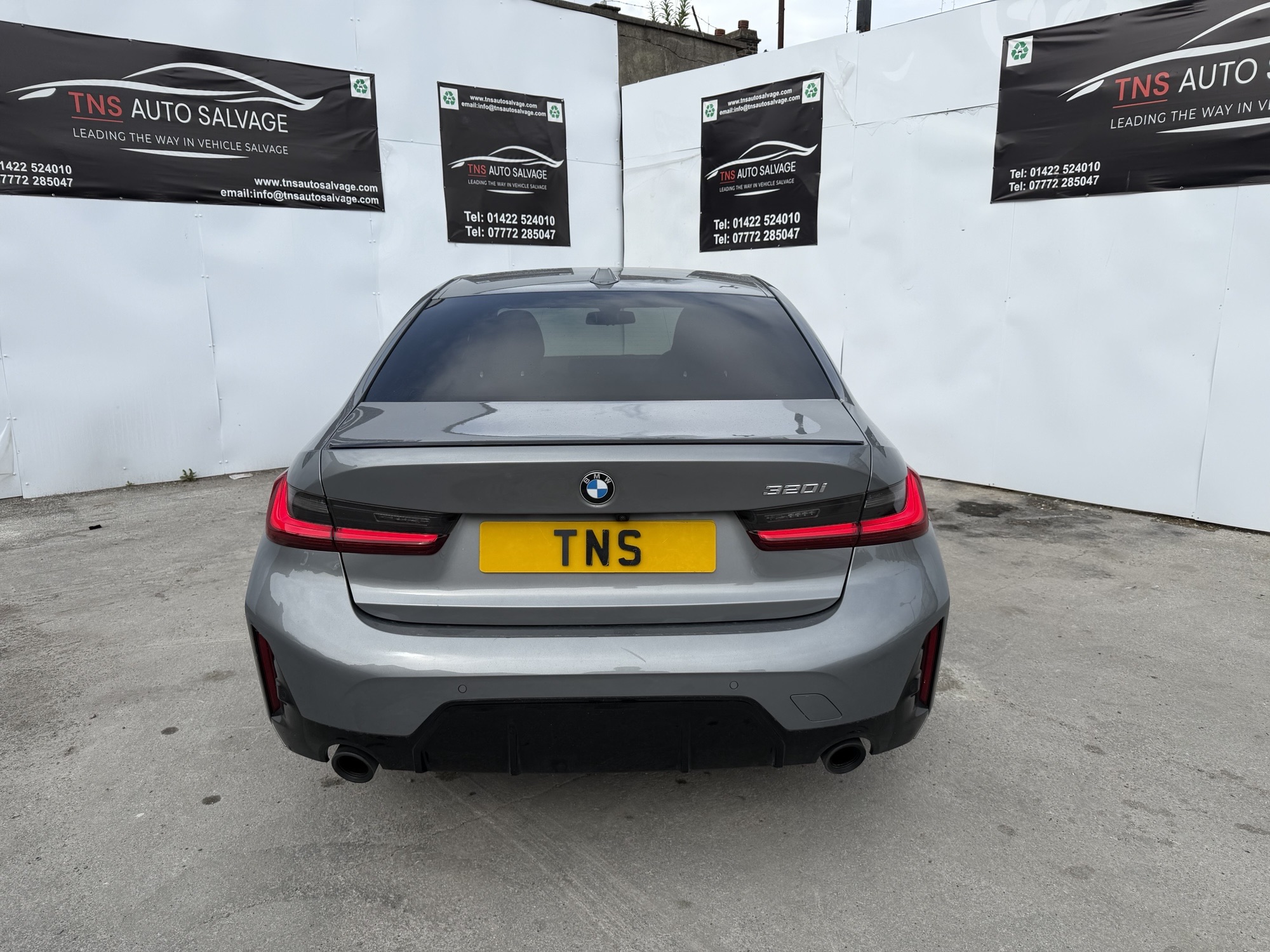 2024 24 BMW 3 SERIES 320i M SPORT AUTO CAT N REPAIRABLE DAMAGED SALVAGE
