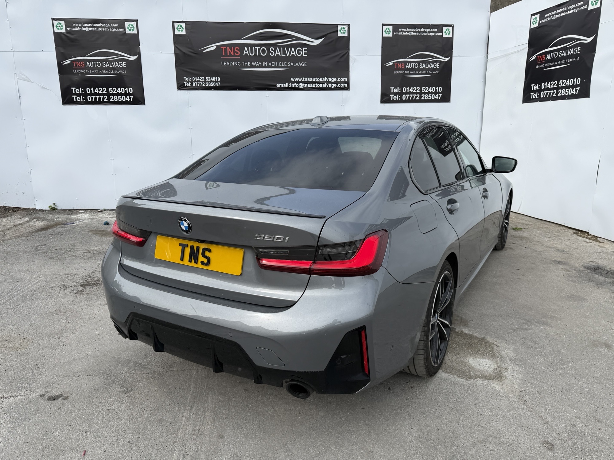 2024 24 BMW 3 SERIES 320i M SPORT AUTO CAT N REPAIRABLE DAMAGED SALVAGE