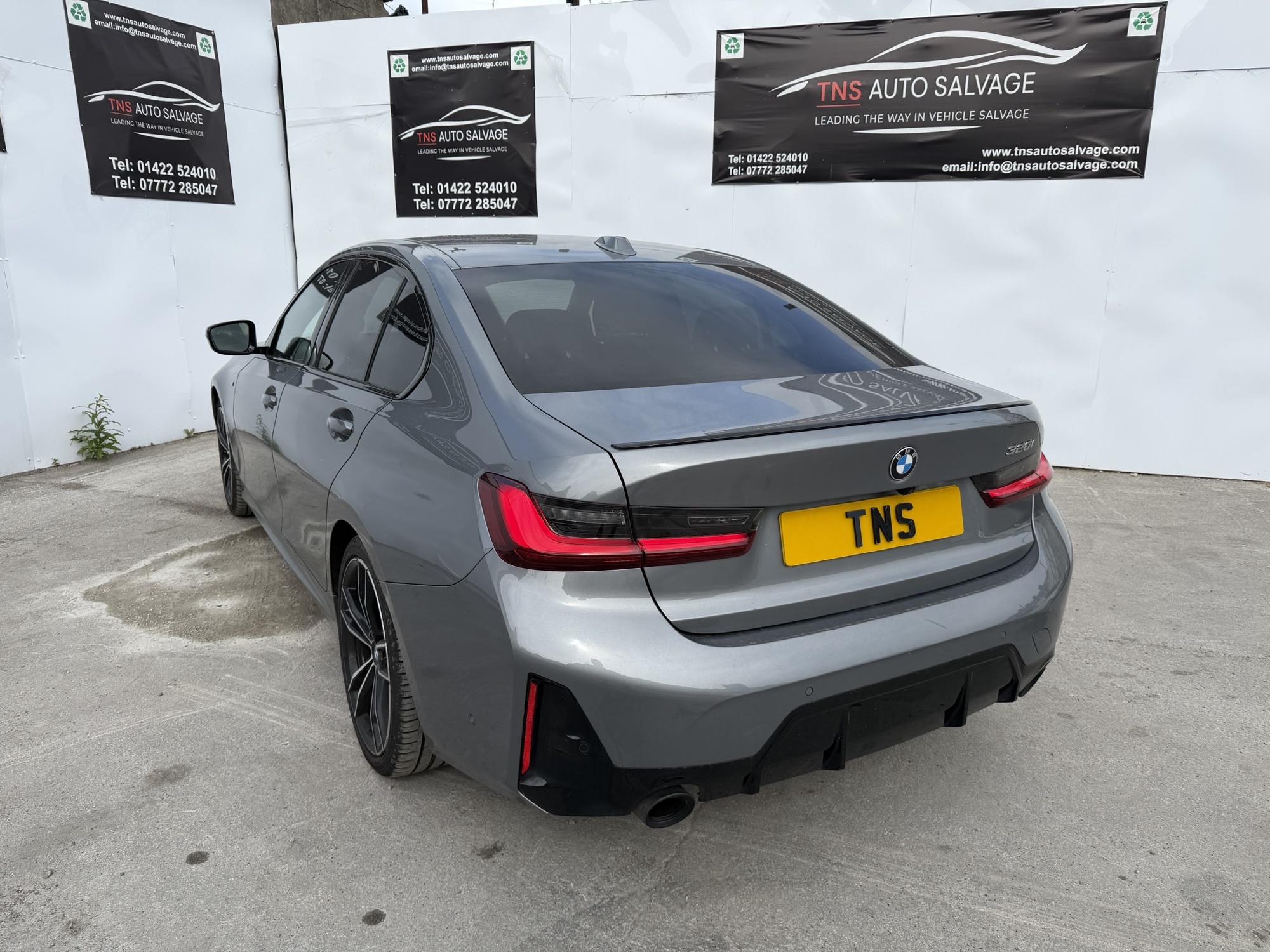 2024 24 BMW 3 SERIES 320i M SPORT AUTO CAT N REPAIRABLE DAMAGED SALVAGE