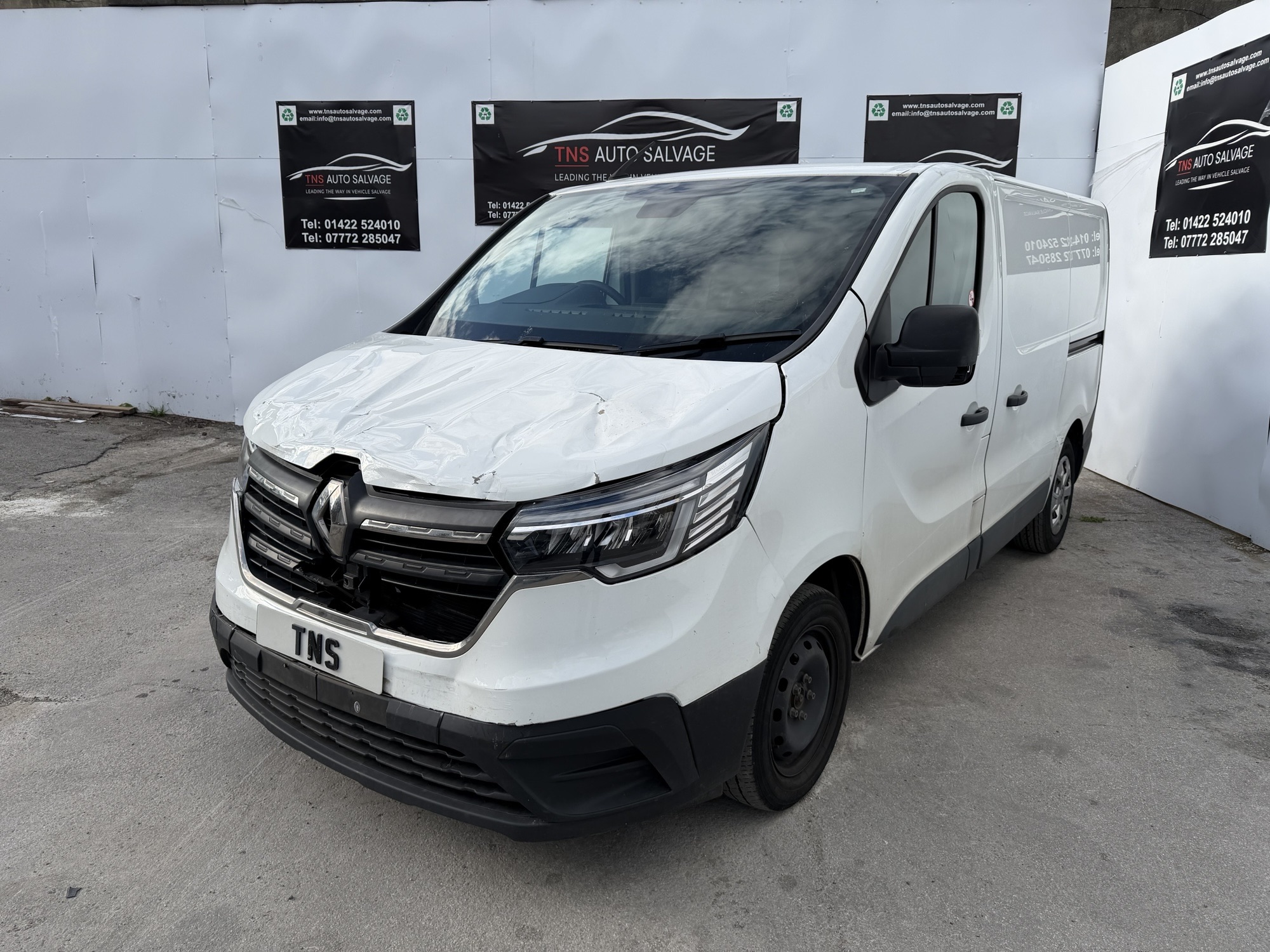 2022 72 RENAULT TRAFIC 2.0 dCi BLUE SL28 BUSINESS L1 H1 UNRECORDED DAMAGED SALVAGE