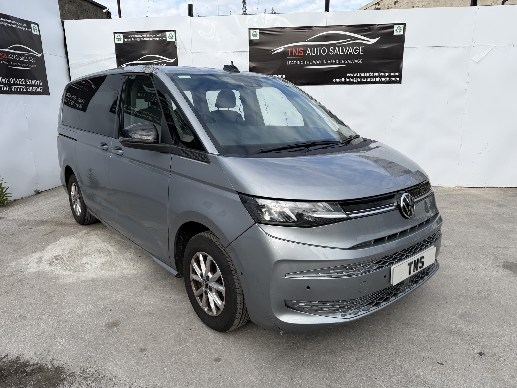 2025 25 VOLKSWAGEN MULTIVAN 2.0 TDI AUTO LIFE LONG MPV DSG CAT S DAMAGED SALVAGE