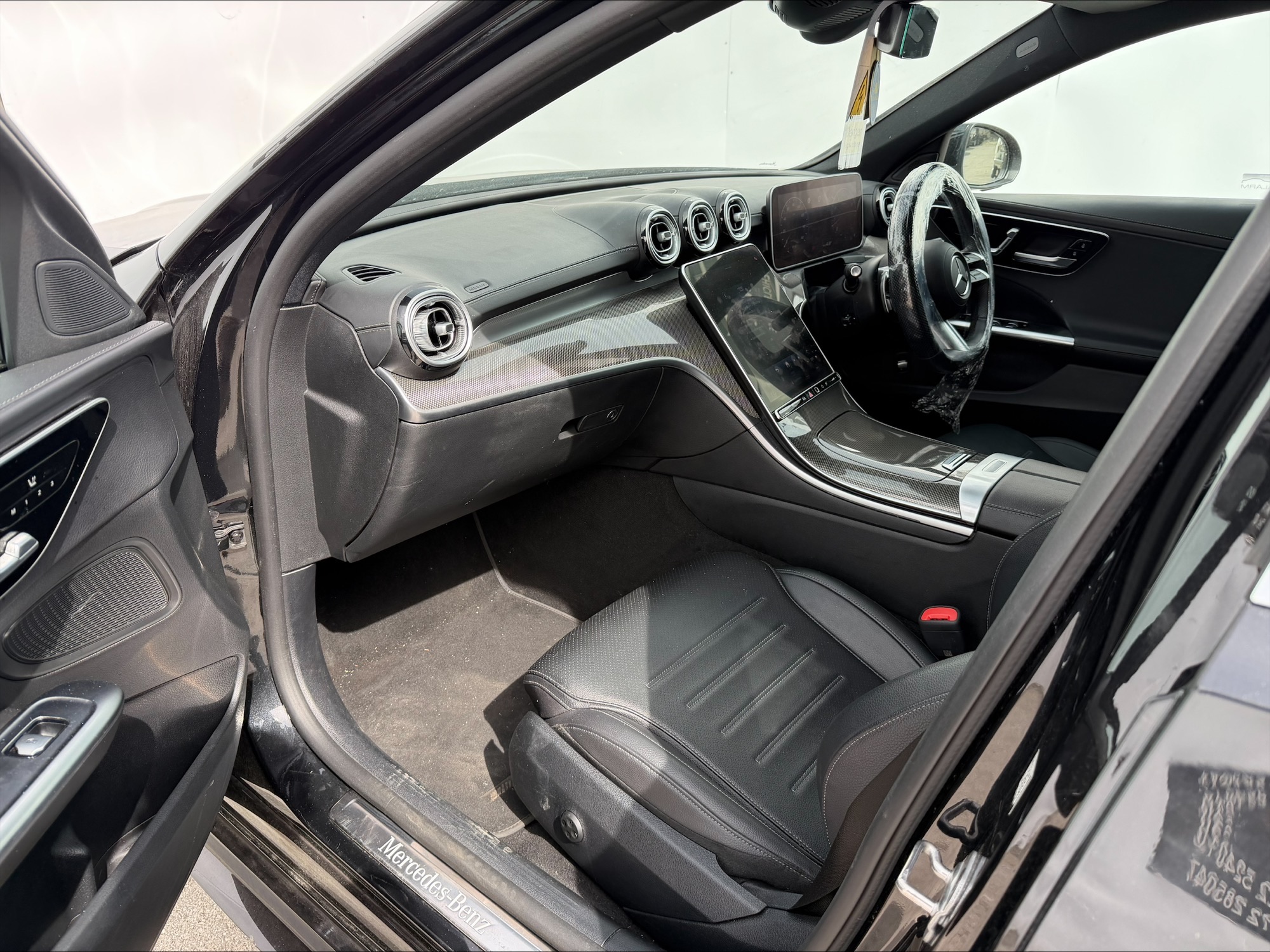 2024 24 MERCEDES C200h 1.5 HYBRID AMG LINE MHEV EURO 6 CAT S DAMAGED SALVAGE