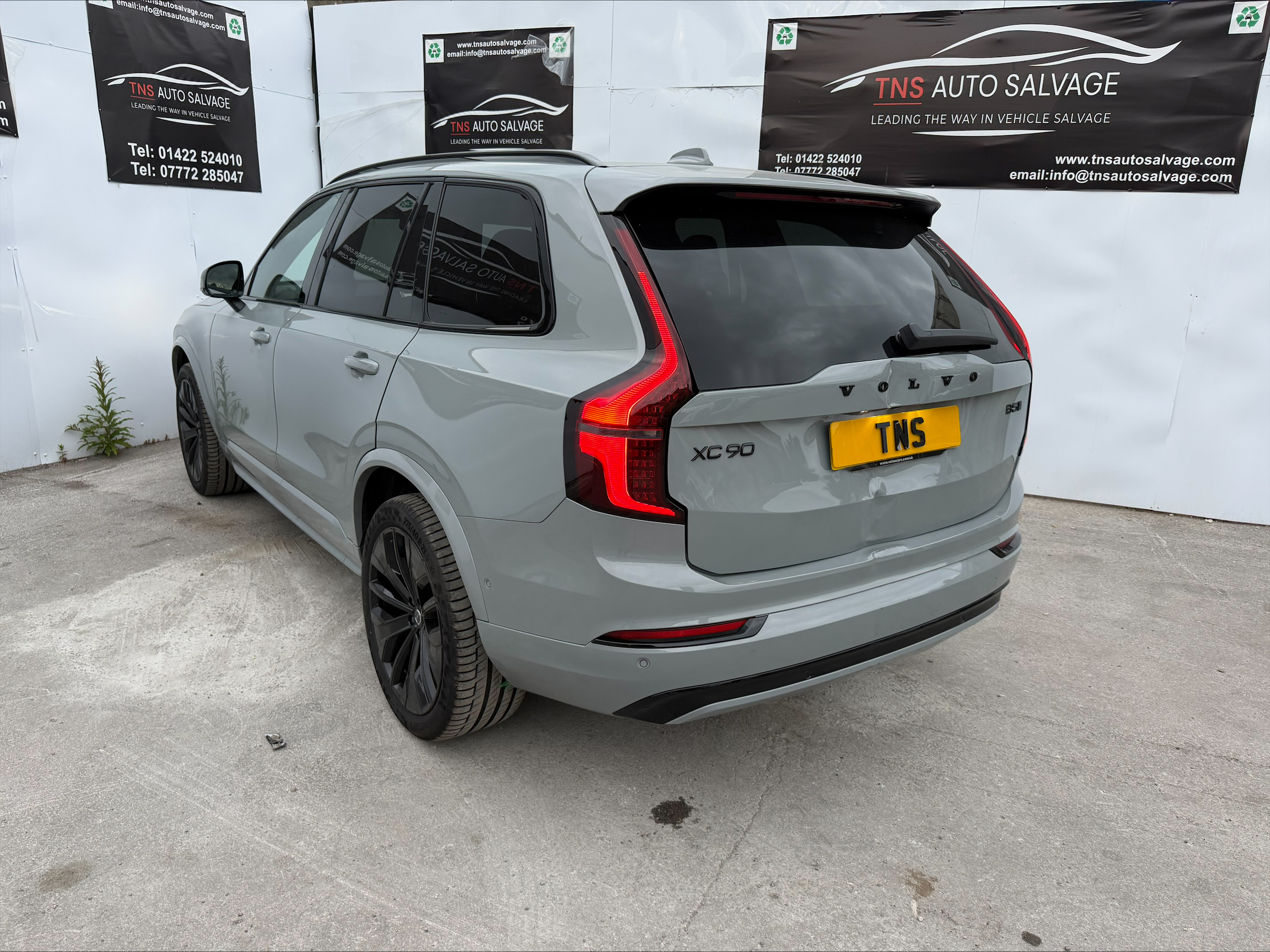 2026 26 VOLVO XC90 2.0 B5 HYBRID PLUS PRO AUTO 4WD EURO 6 CAT S DAMAGED SALVAGE
