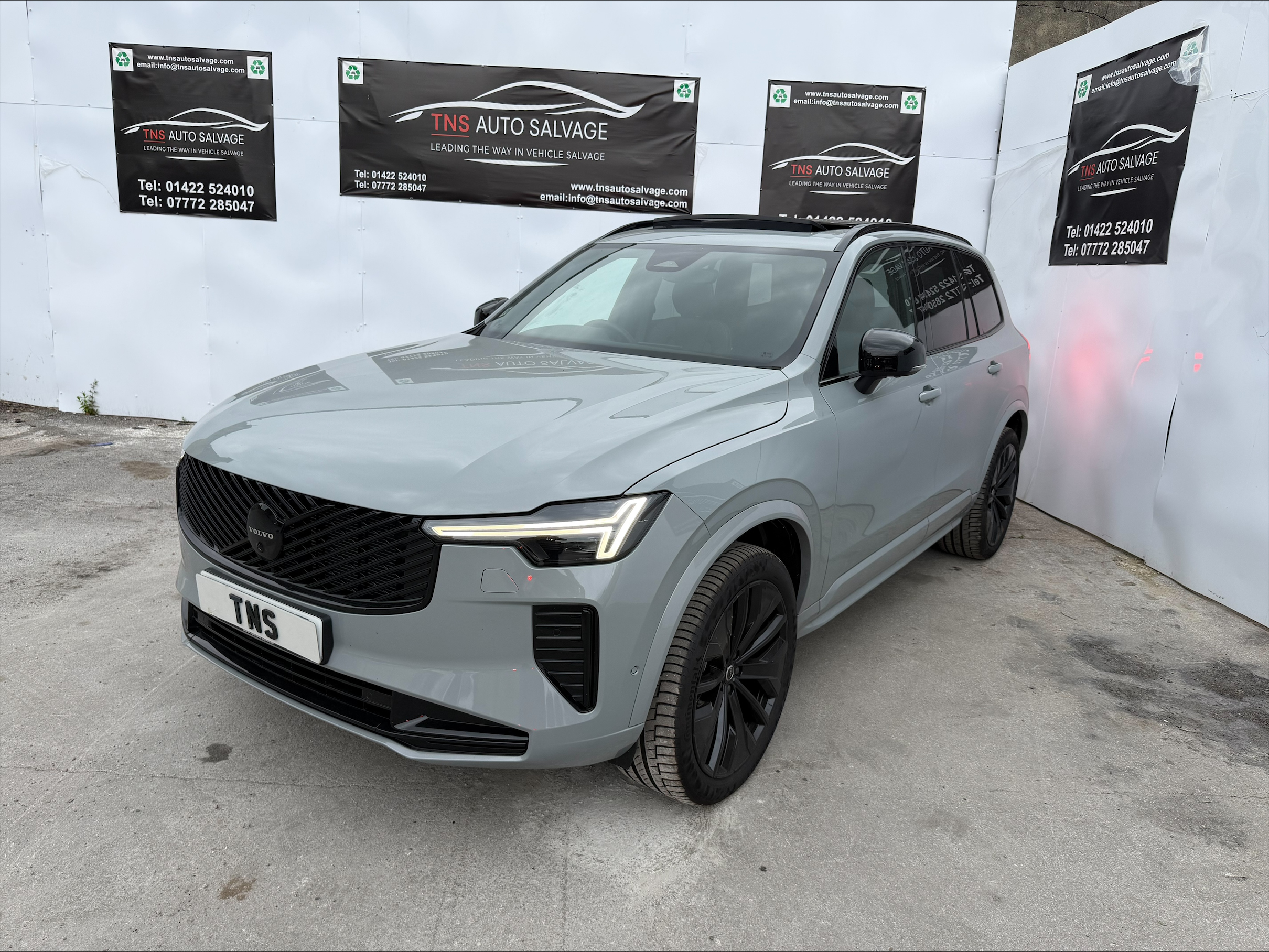 2026 26 VOLVO XC90 2.0 B5 HYBRID PLUS PRO AUTO 4WD EURO 6 CAT S DAMAGED SALVAGE