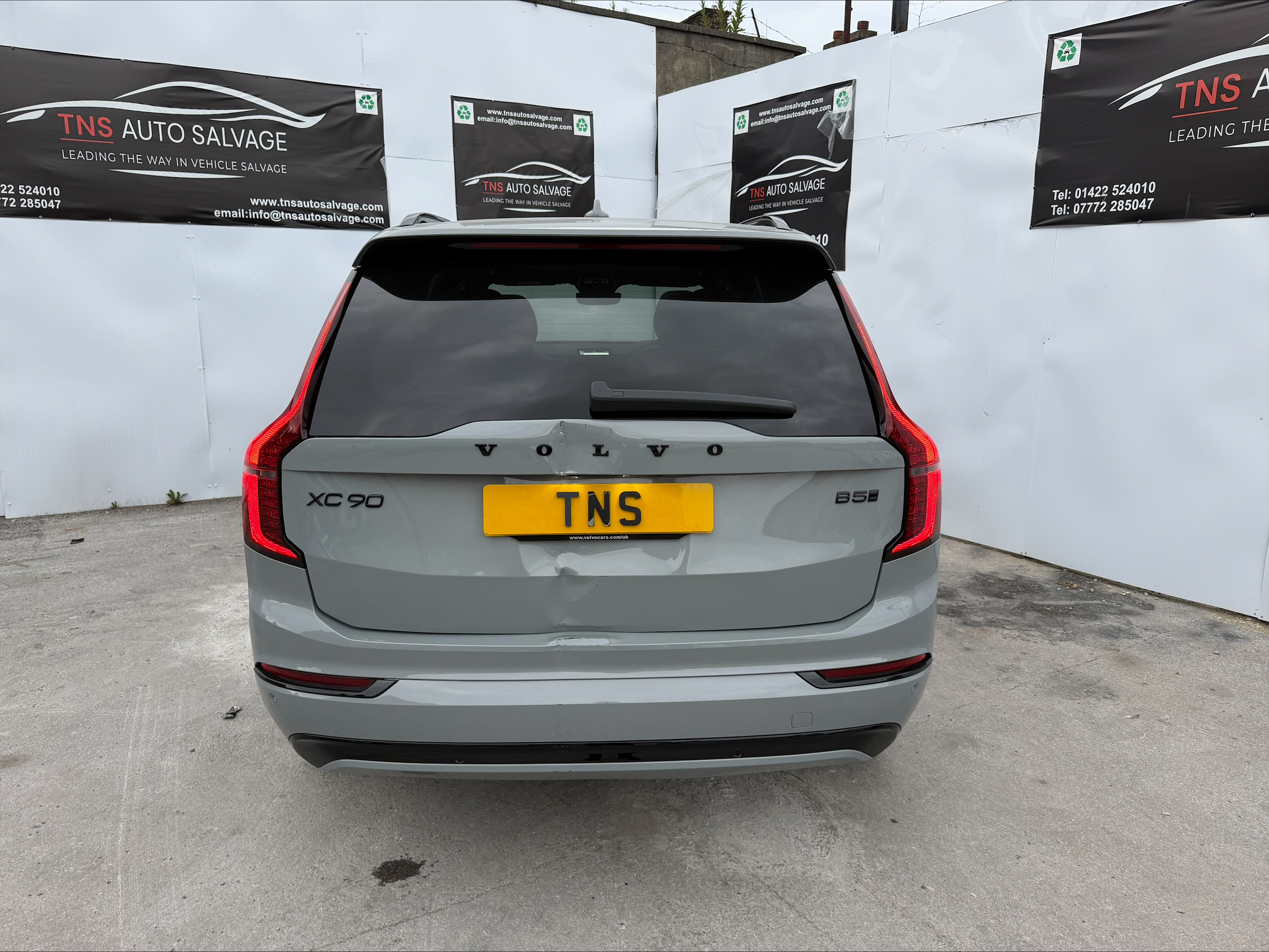 2026 26 VOLVO XC90 2.0 B5 HYBRID PLUS PRO AUTO 4WD EURO 6 CAT S DAMAGED SALVAGE