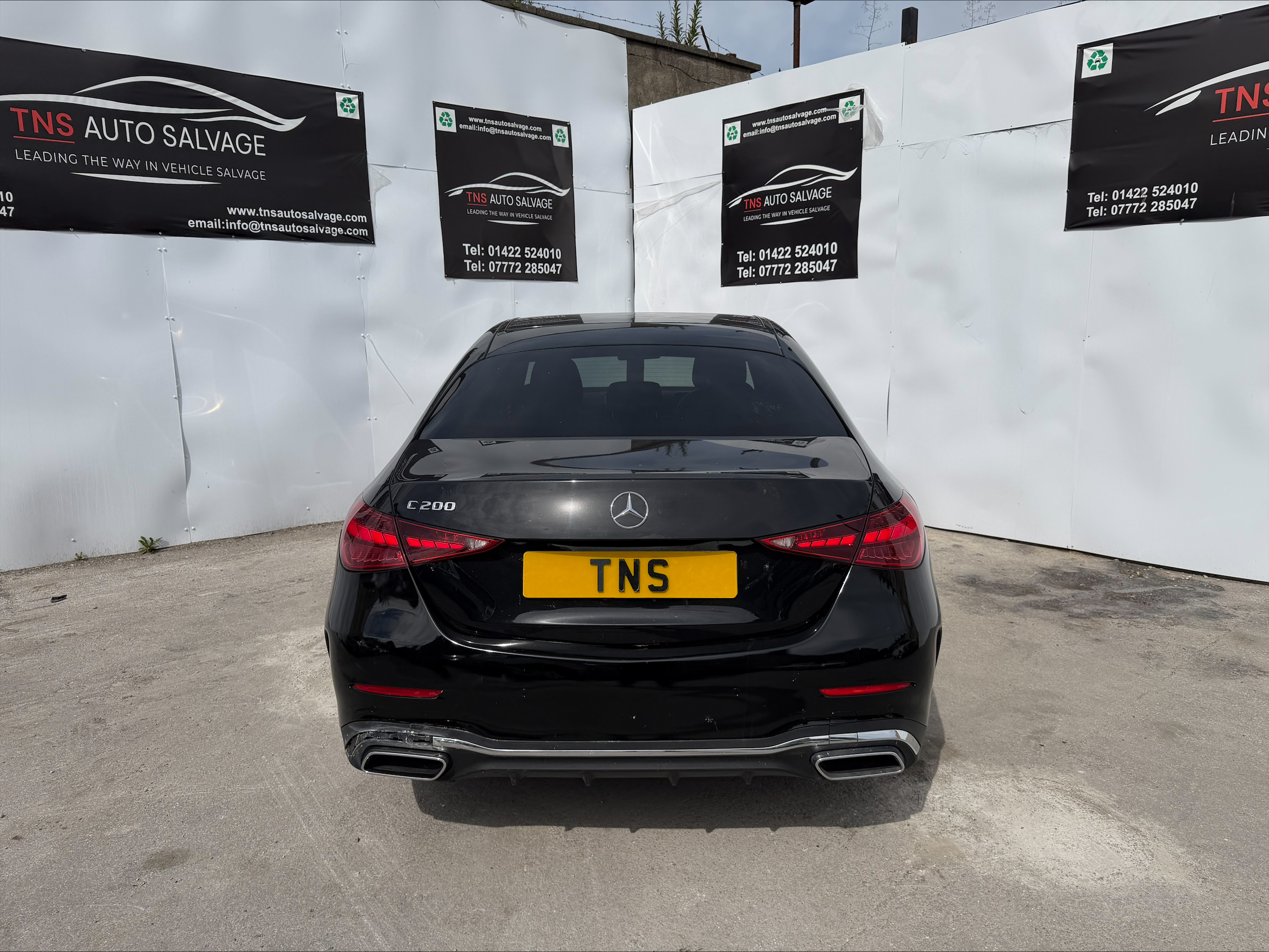 2024 24 MERCEDES C200h 1.5 HYBRID AMG LINE MHEV EURO 6 CAT S DAMAGED SALVAGE