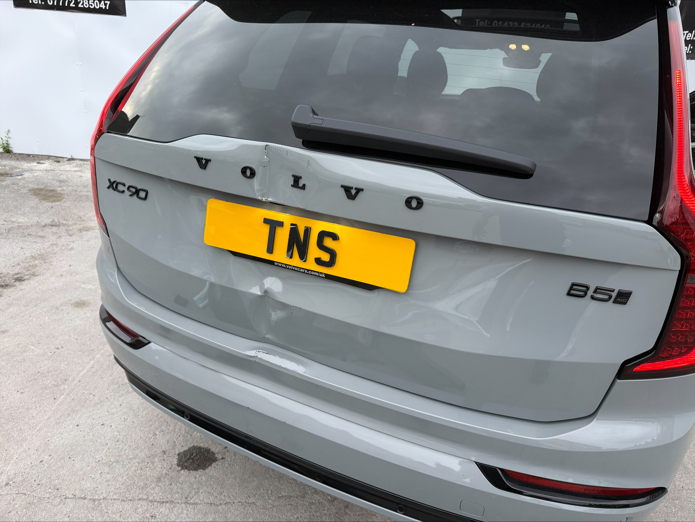 2026 26 VOLVO XC90 2.0 B5 HYBRID PLUS PRO AUTO 4WD EURO 6 CAT S DAMAGED SALVAGE