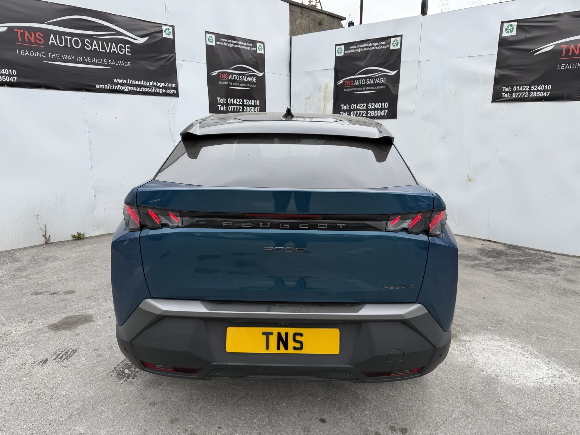 2025 25 PEUGEOT 3008 1.2 AUTO PETROL HYBRID GT e-DSC6 CAT S DAMAGED SALVAGE