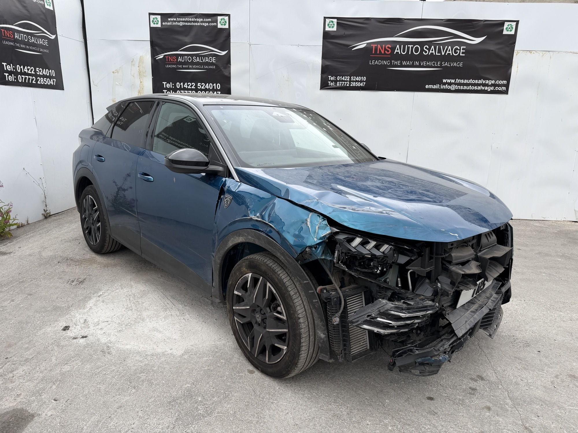 2025 25 PEUGEOT 3008 1.2 AUTO PETROL HYBRID GT e-DSC6 CAT S DAMAGED SALVAGE