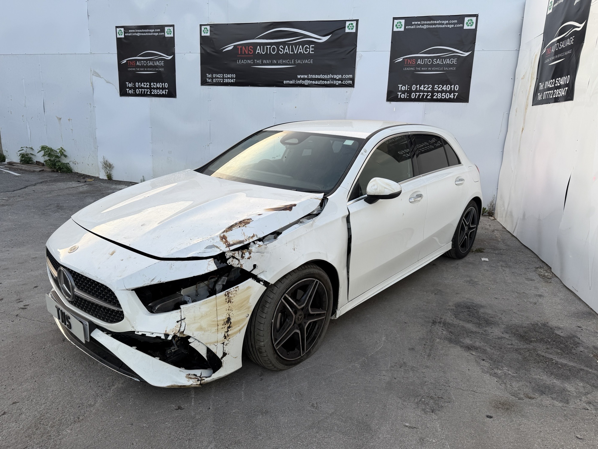 2026 26 MERCEDES A CLASS 1.3 A200h AUTO AMG LINE EXECUTIVE CAT S DAMAGED SALVAGE