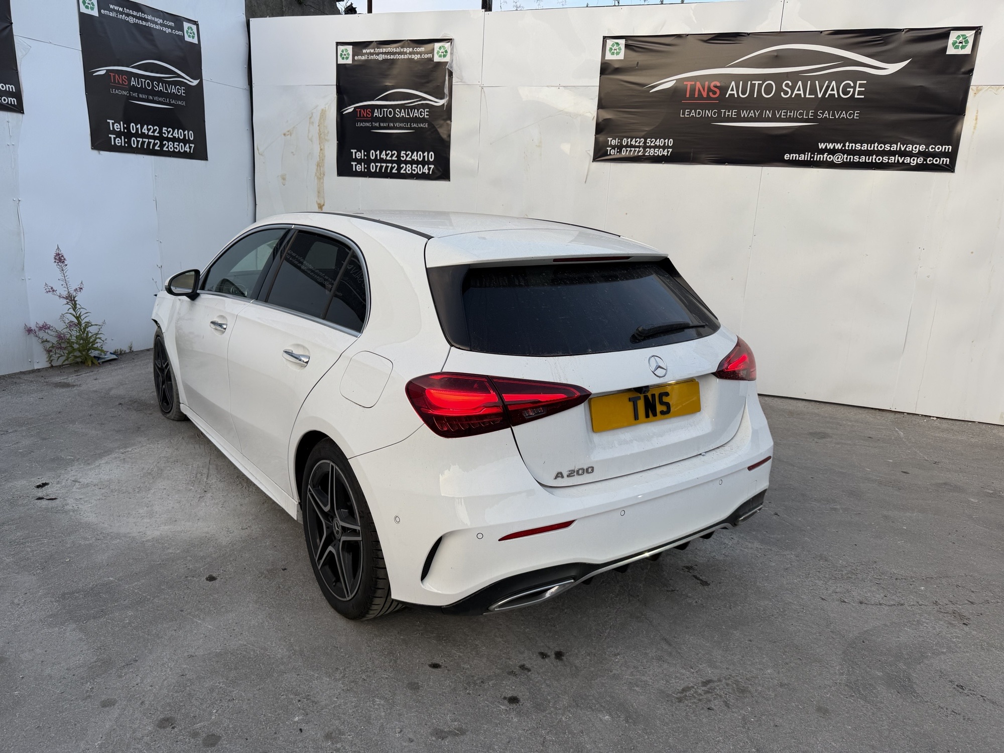 2026 26 MERCEDES A CLASS 1.3 A200h AUTO AMG LINE EXECUTIVE CAT S DAMAGED SALVAGE