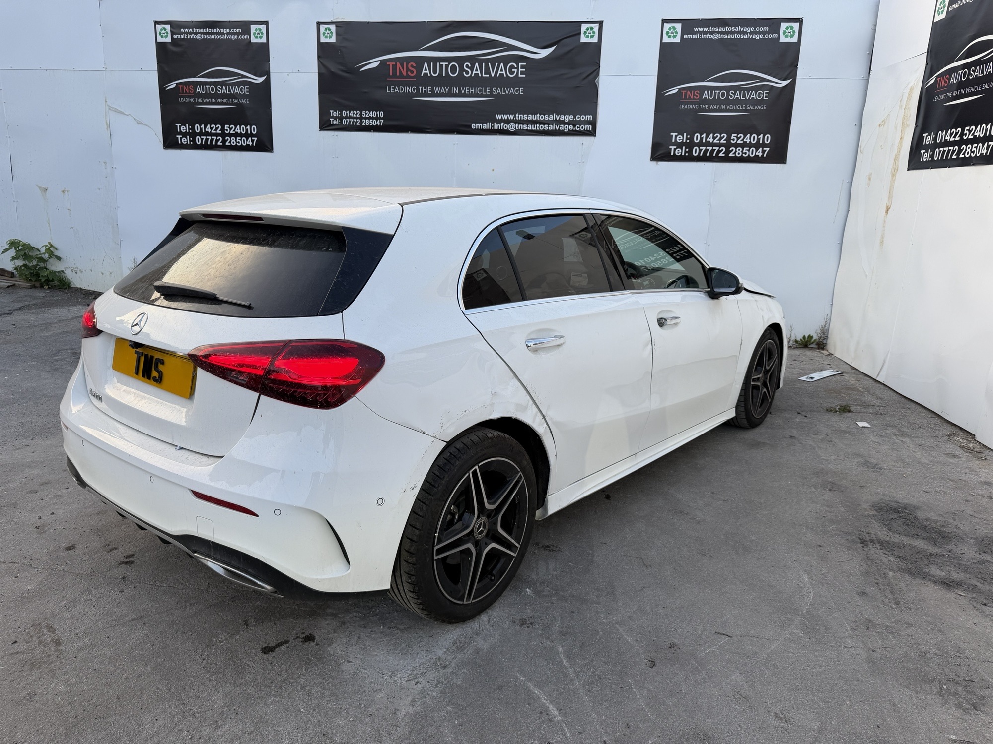 2026 26 MERCEDES A CLASS 1.3 A200h AUTO AMG LINE EXECUTIVE CAT S DAMAGED SALVAGE