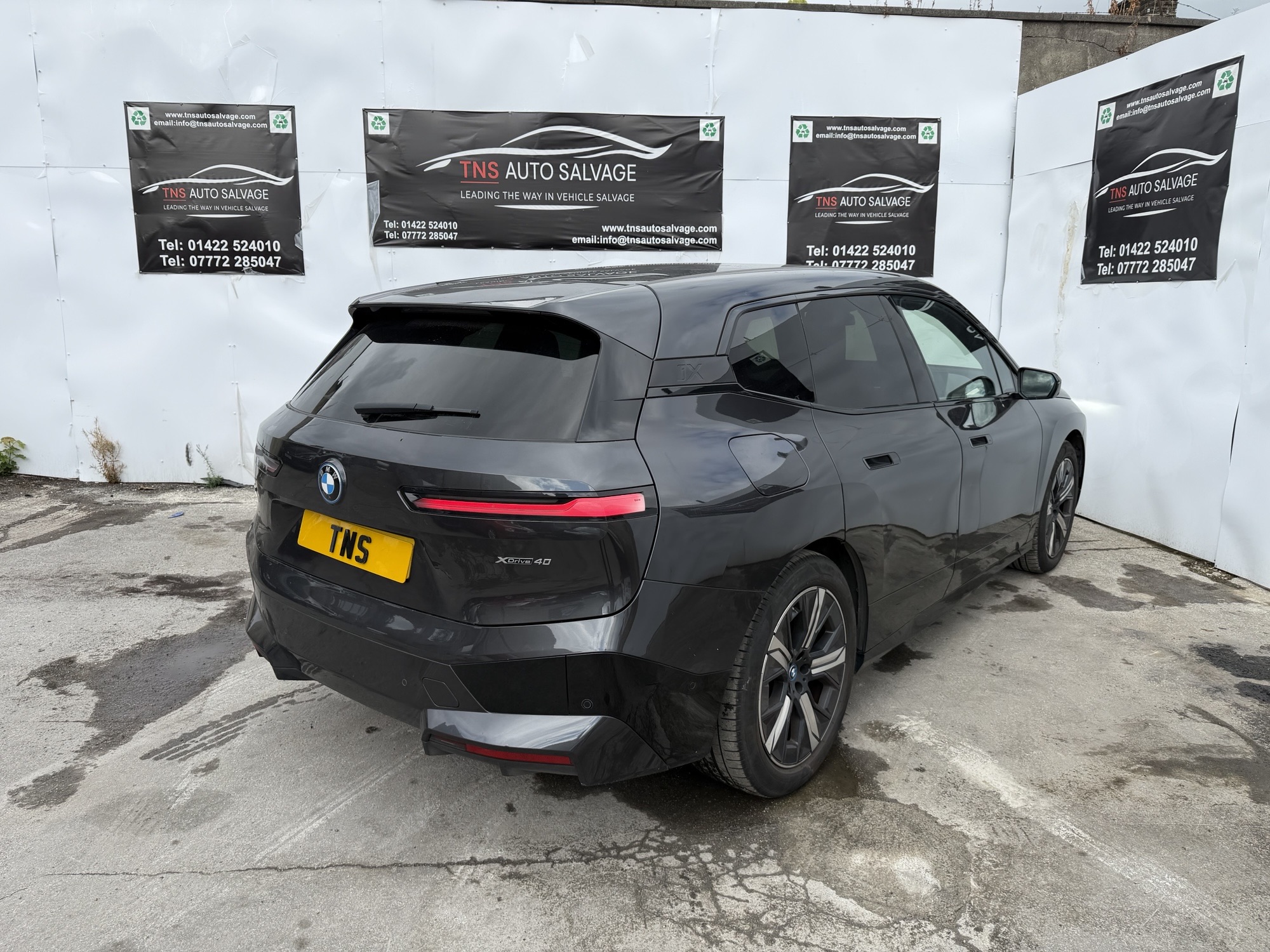 2022 72 BMW iX 40 76.6kWh M SPORT EDITION AUTO xDRIVE UNRECORDED DAMAGED SALVAGE
