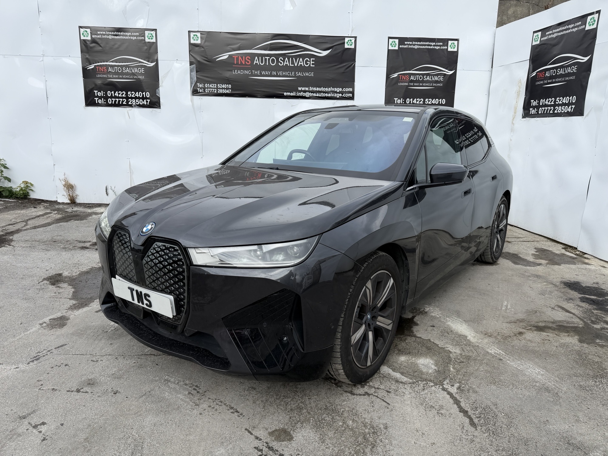 2022 72 BMW iX 40 76.6kWh M SPORT EDITION AUTO xDRIVE UNRECORDED DAMAGED SALVAGE