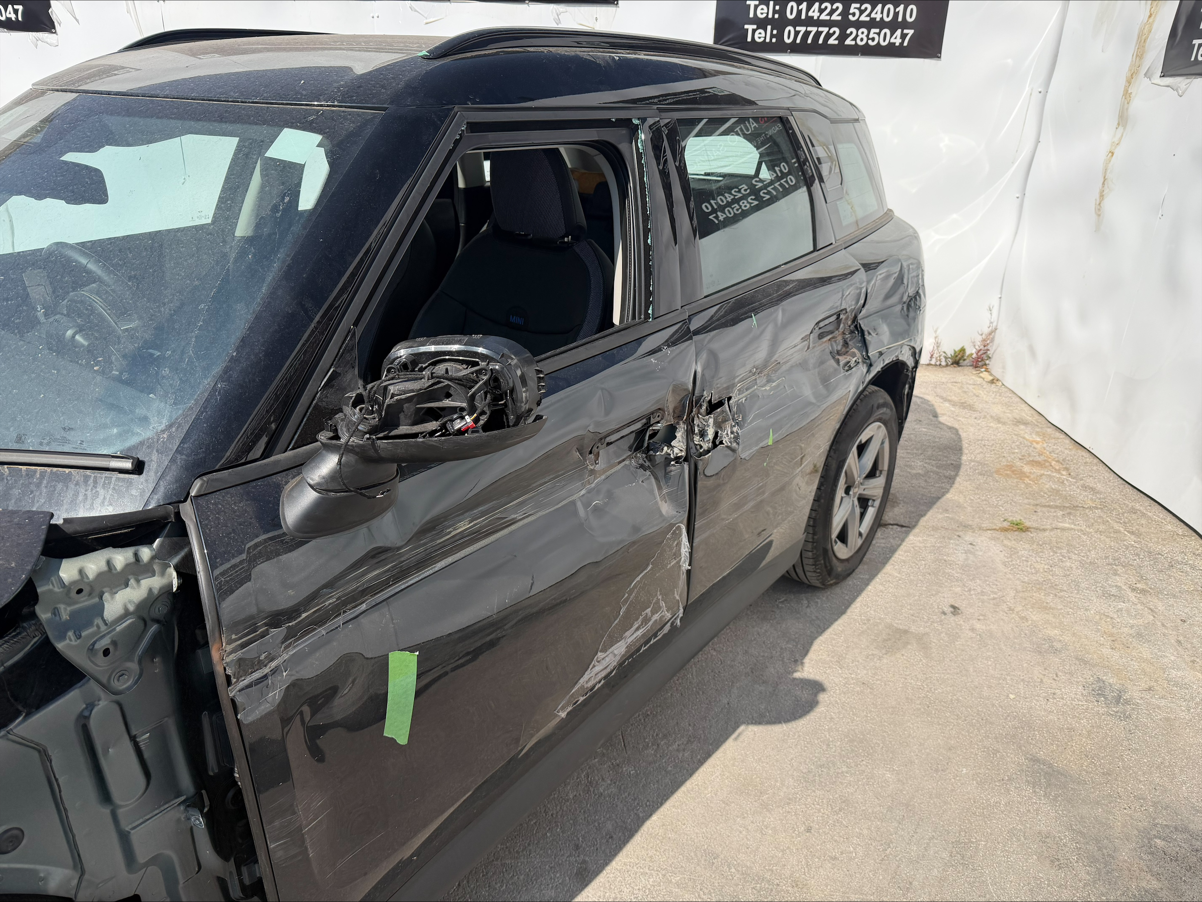 2025 75 MINI COUNTRYMAN CLASSIC 1.5C AUTO PETROL HYBRID CAT S DAMAGED SALVAGE
