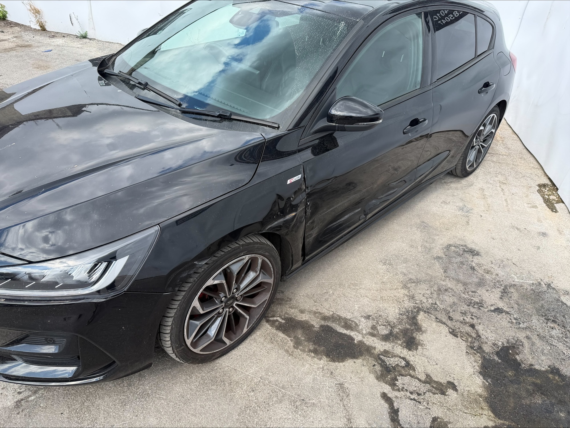 2023 73 FORD FOCUS 1.0T ECOBOOST MHEV ST-LINE X AUTO UNRECORDED DAMAGED SALVAGE