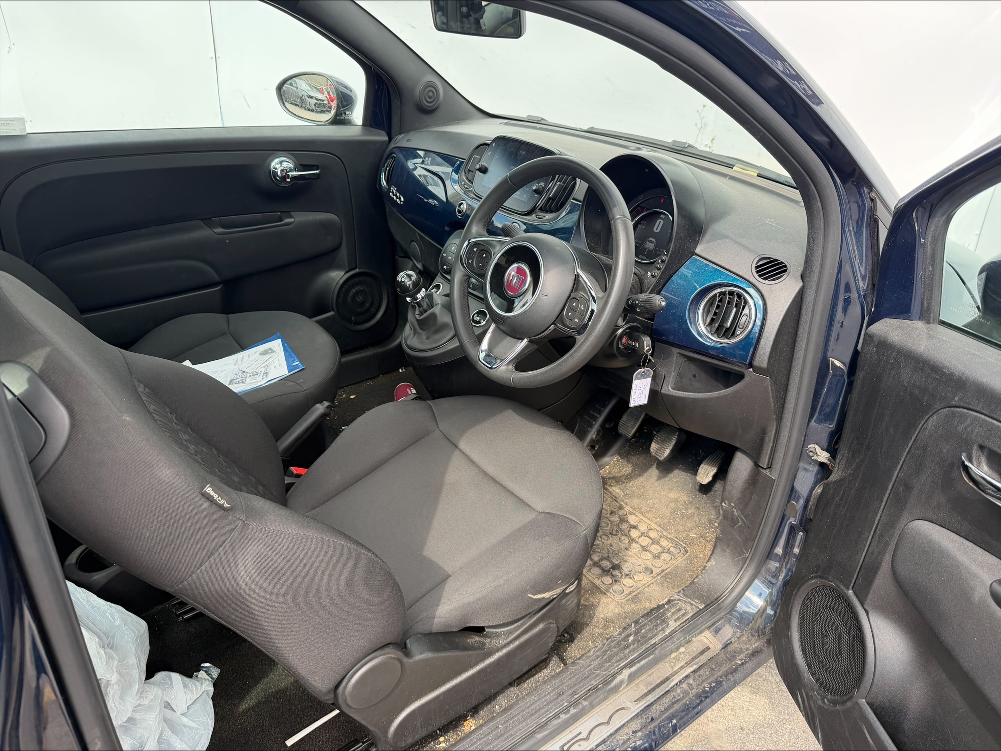 2024 24 FIAT 500 1.0 MHEV TOP EURO 6 UNRECORDED DAMAGED SALVAGE