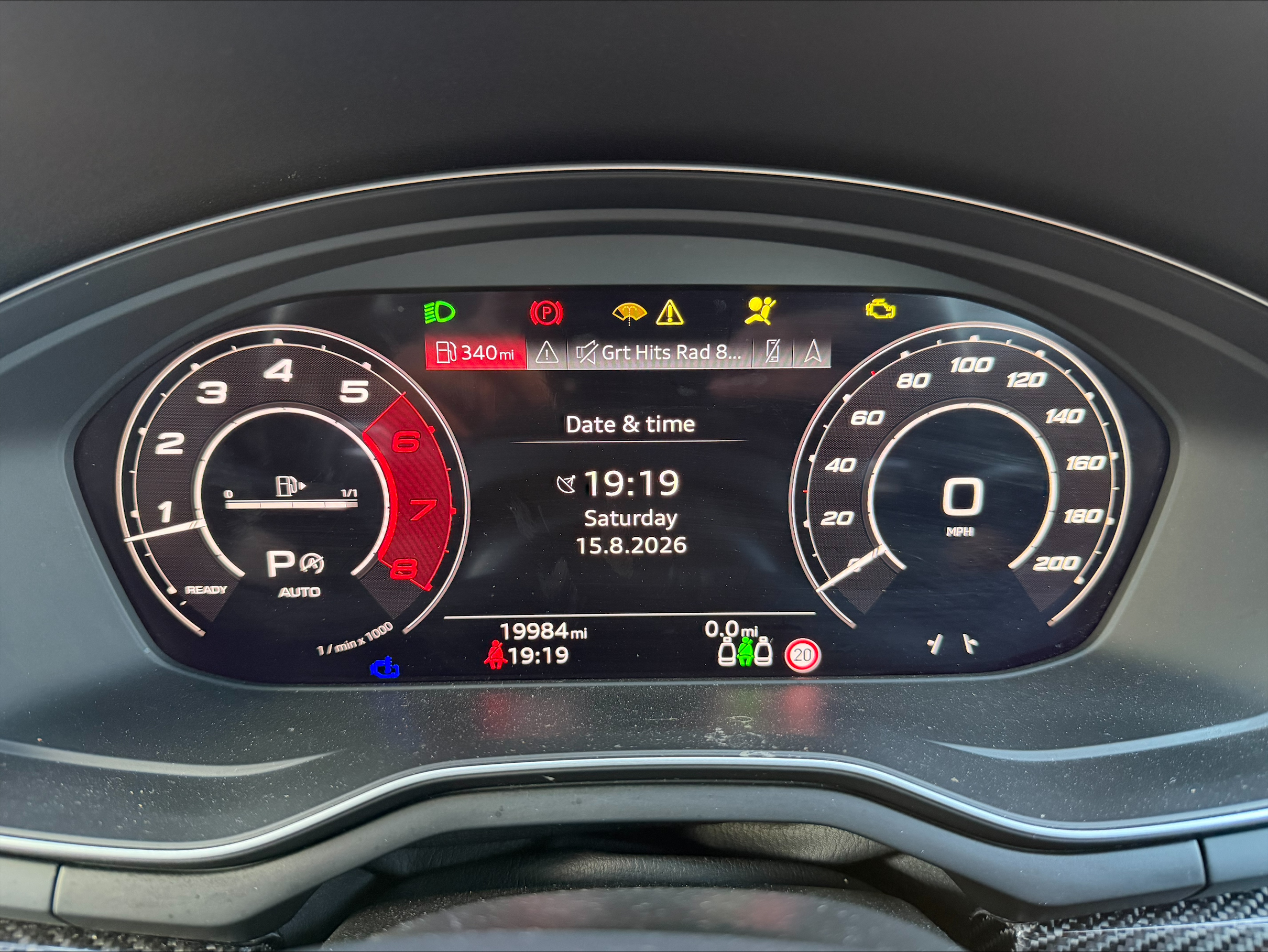 2024 74 AUDI RS4 AVANT 2.9 TFSI AUTO V6 CARBON BLACK UNRECORDED DAMAGED SALVAGE