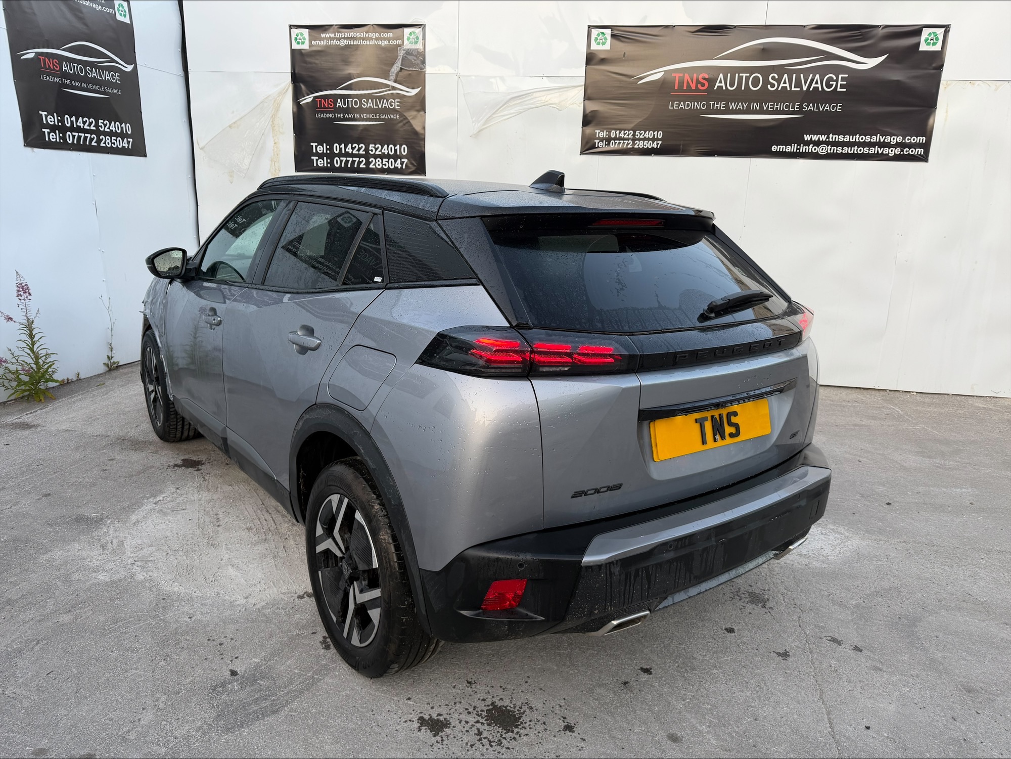 2024 24 PEUGEOT 2008 1.2 GT AUTO PURETECH EAT CAT S DAMAGED SALVAGE