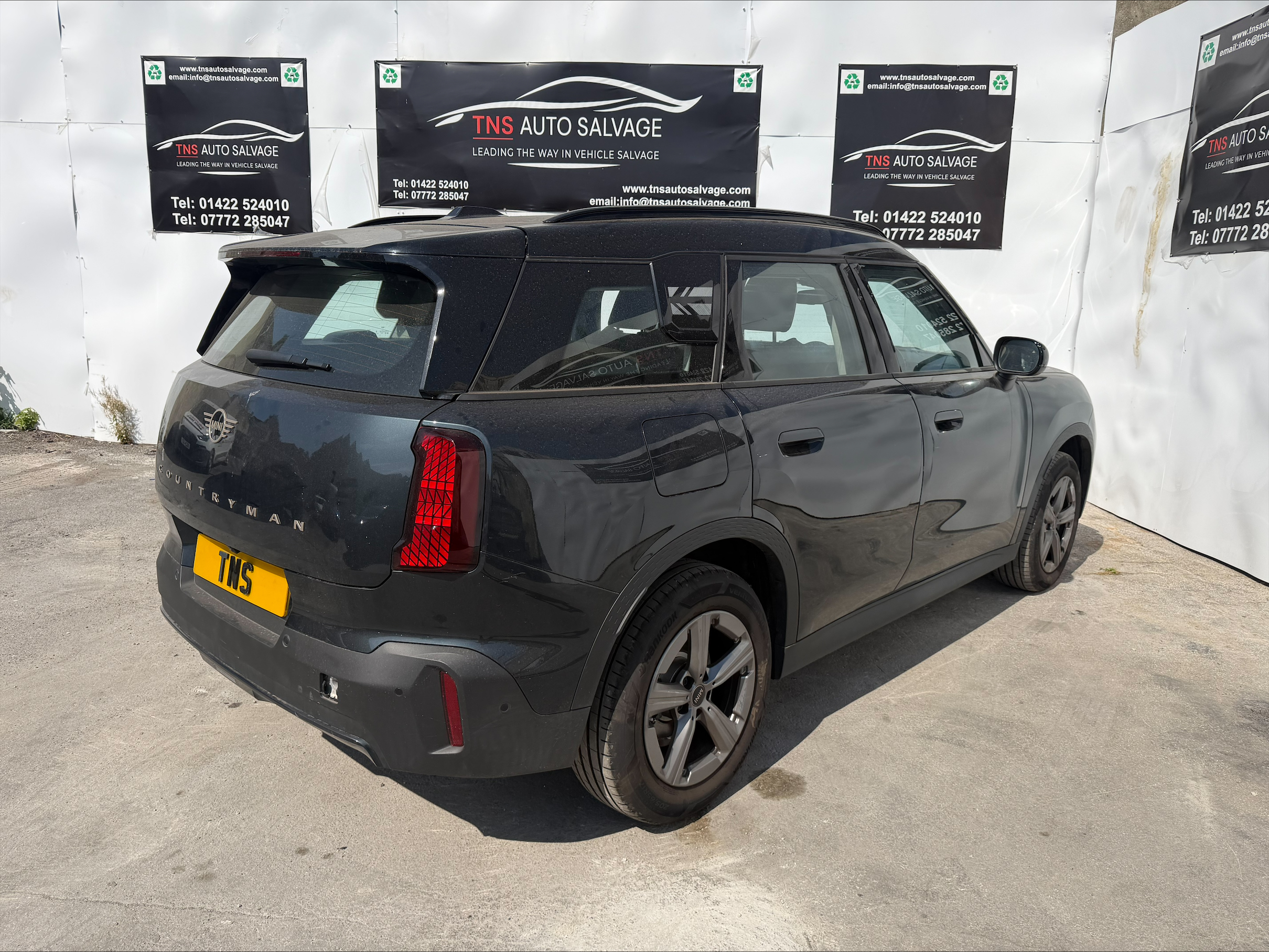2025 75 MINI COUNTRYMAN CLASSIC 1.5C AUTO PETROL HYBRID CAT S DAMAGED SALVAGE