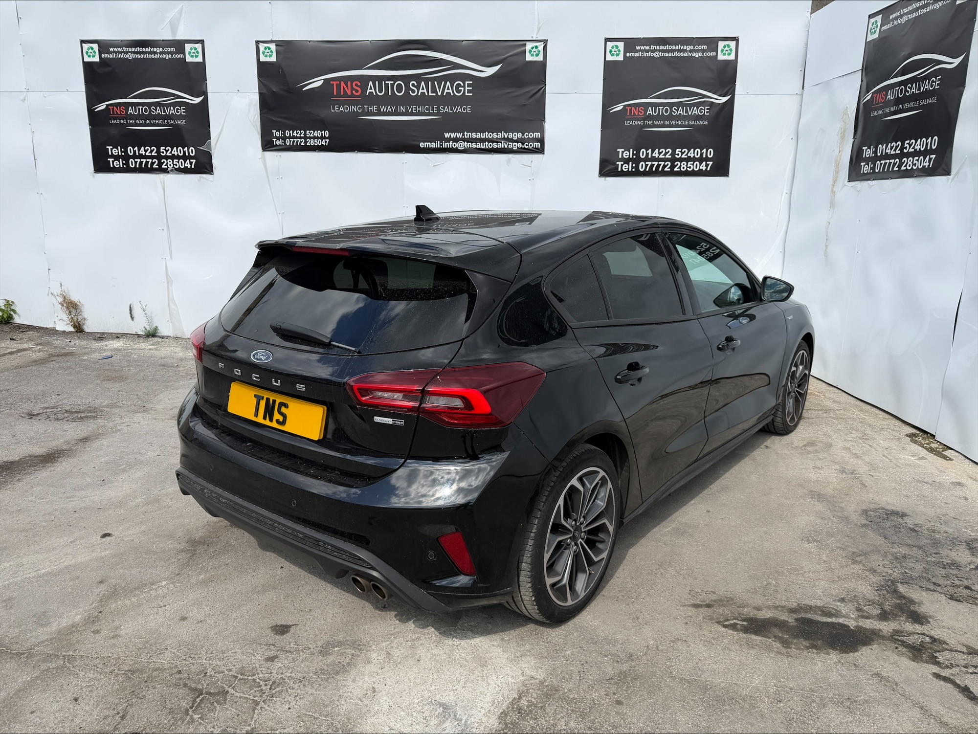 2023 73 FORD FOCUS 1.0T ECOBOOST MHEV ST-LINE X AUTO UNRECORDED DAMAGED SALVAGE