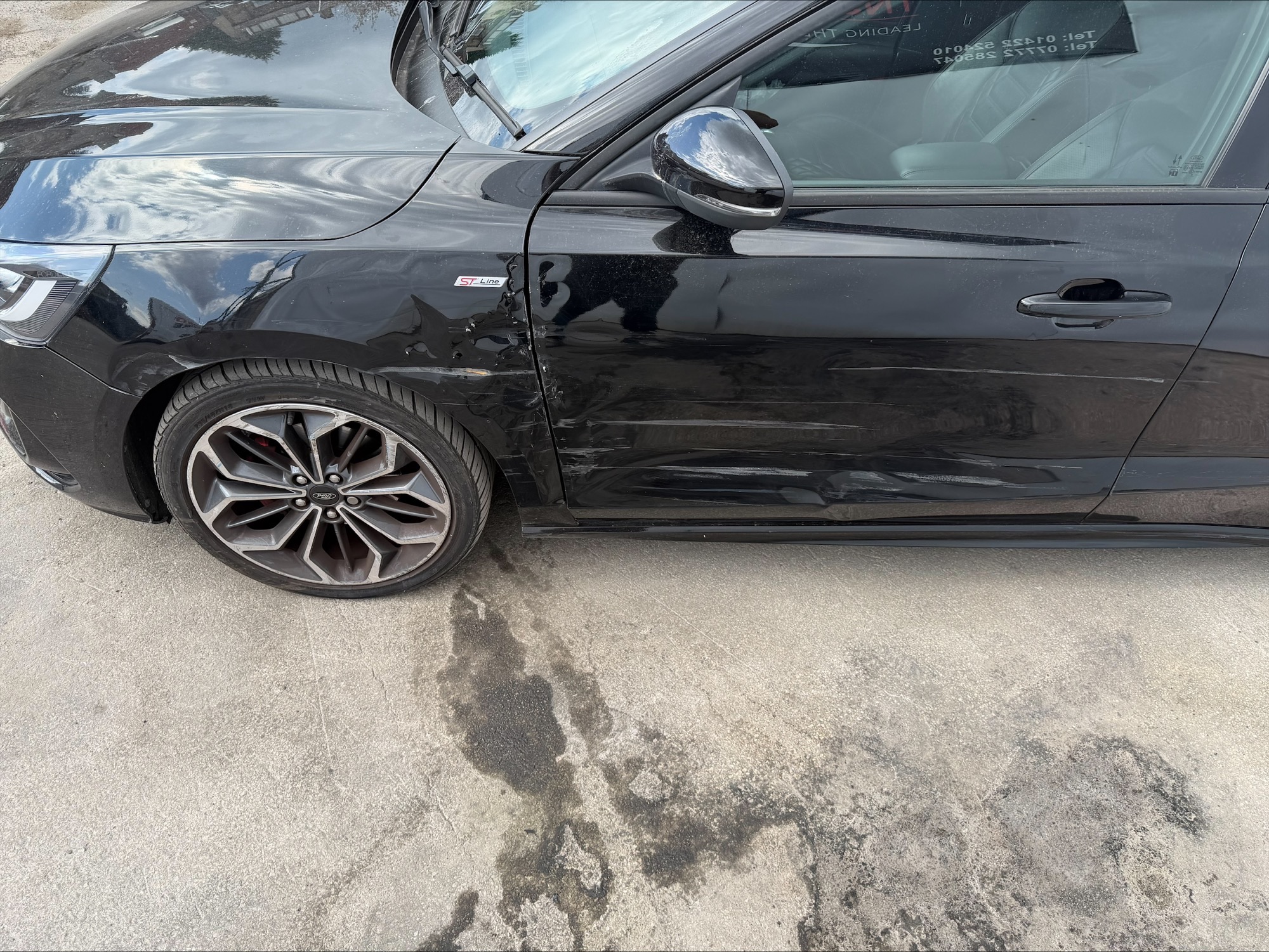 2023 73 FORD FOCUS 1.0T ECOBOOST MHEV ST-LINE X AUTO UNRECORDED DAMAGED SALVAGE