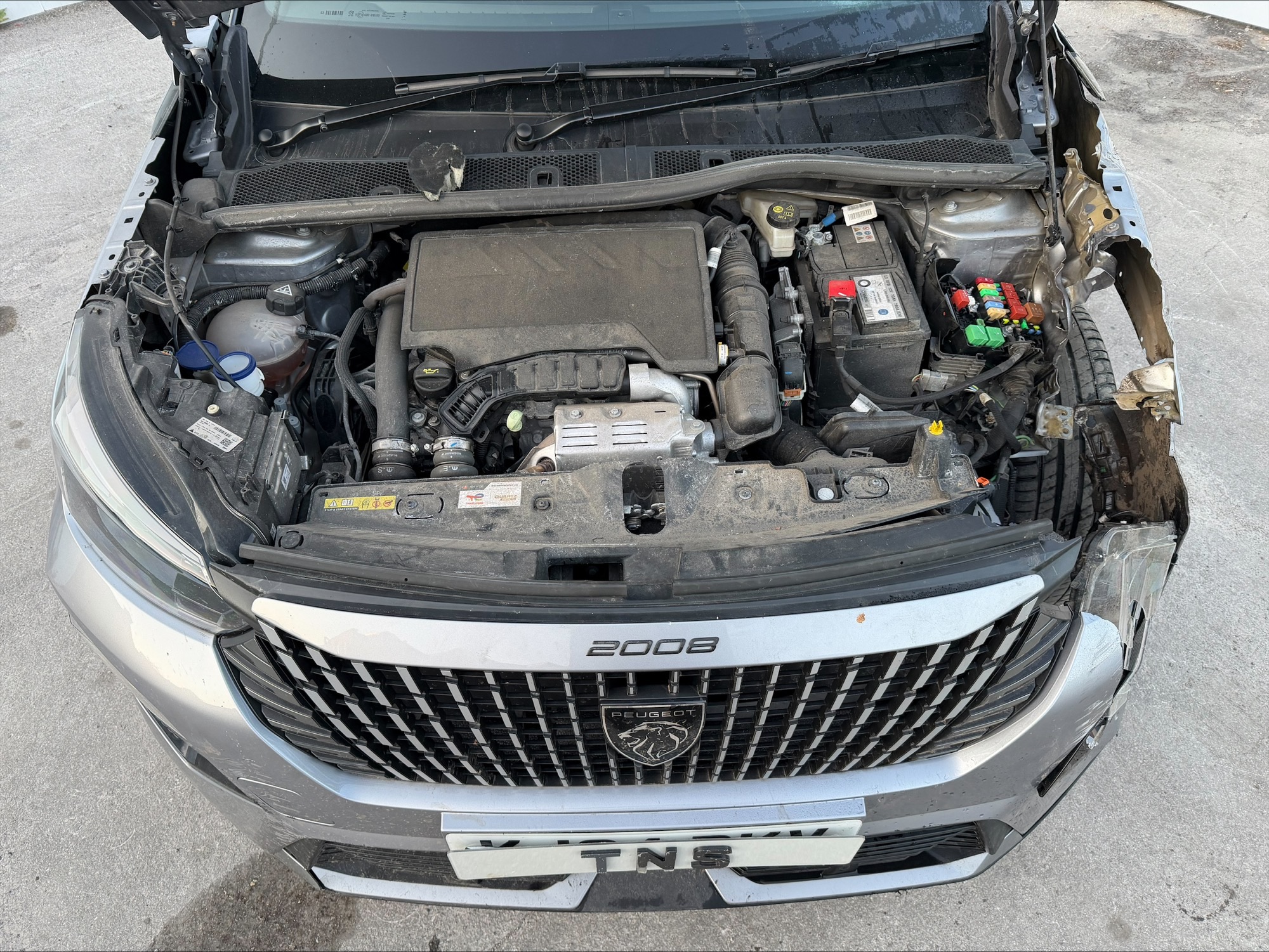 2024 24 PEUGEOT 2008 1.2 GT AUTO PURETECH EAT CAT S DAMAGED SALVAGE
