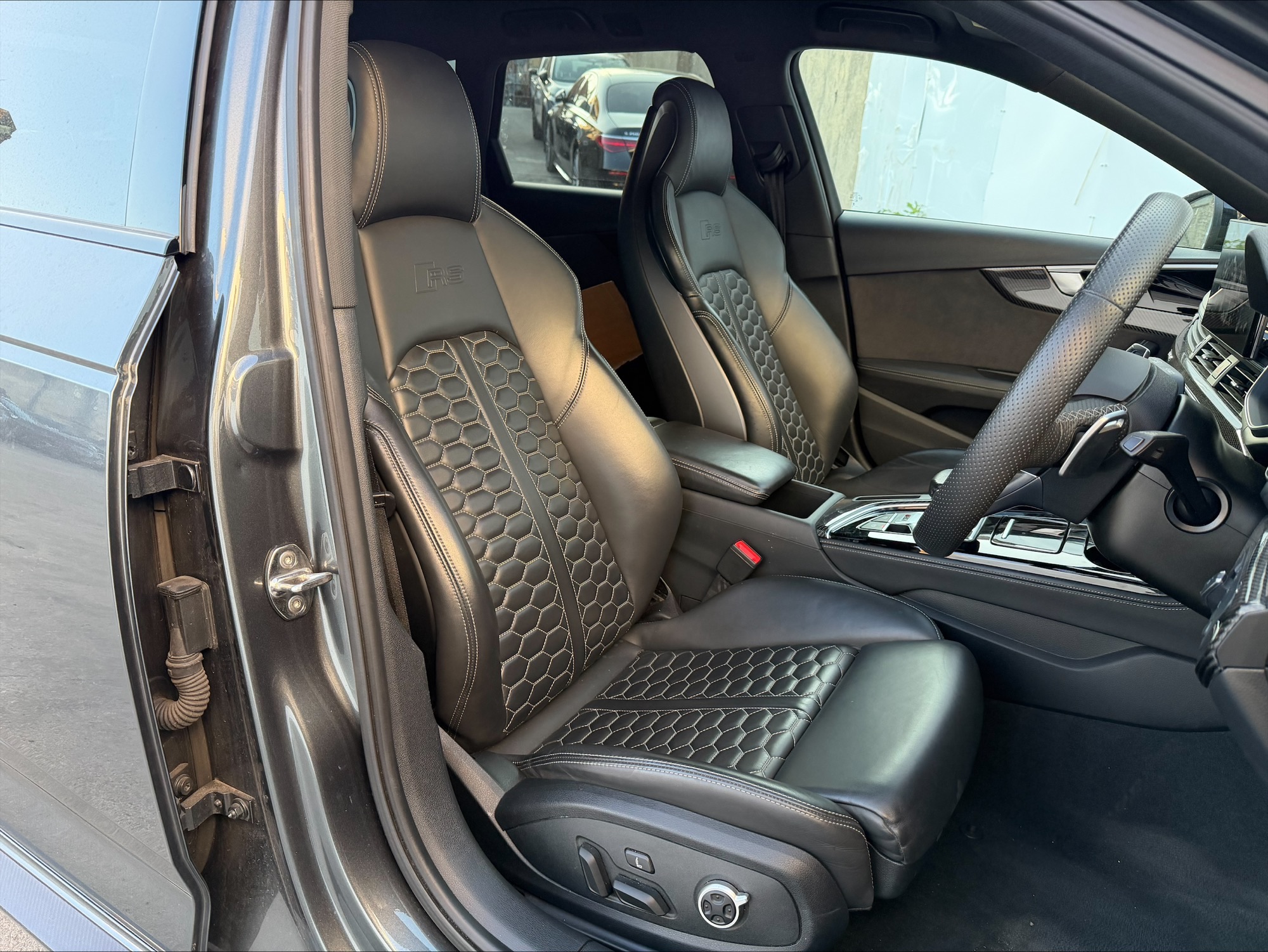 2024 74 AUDI RS4 AVANT 2.9 TFSI AUTO V6 CARBON BLACK UNRECORDED DAMAGED SALVAGE