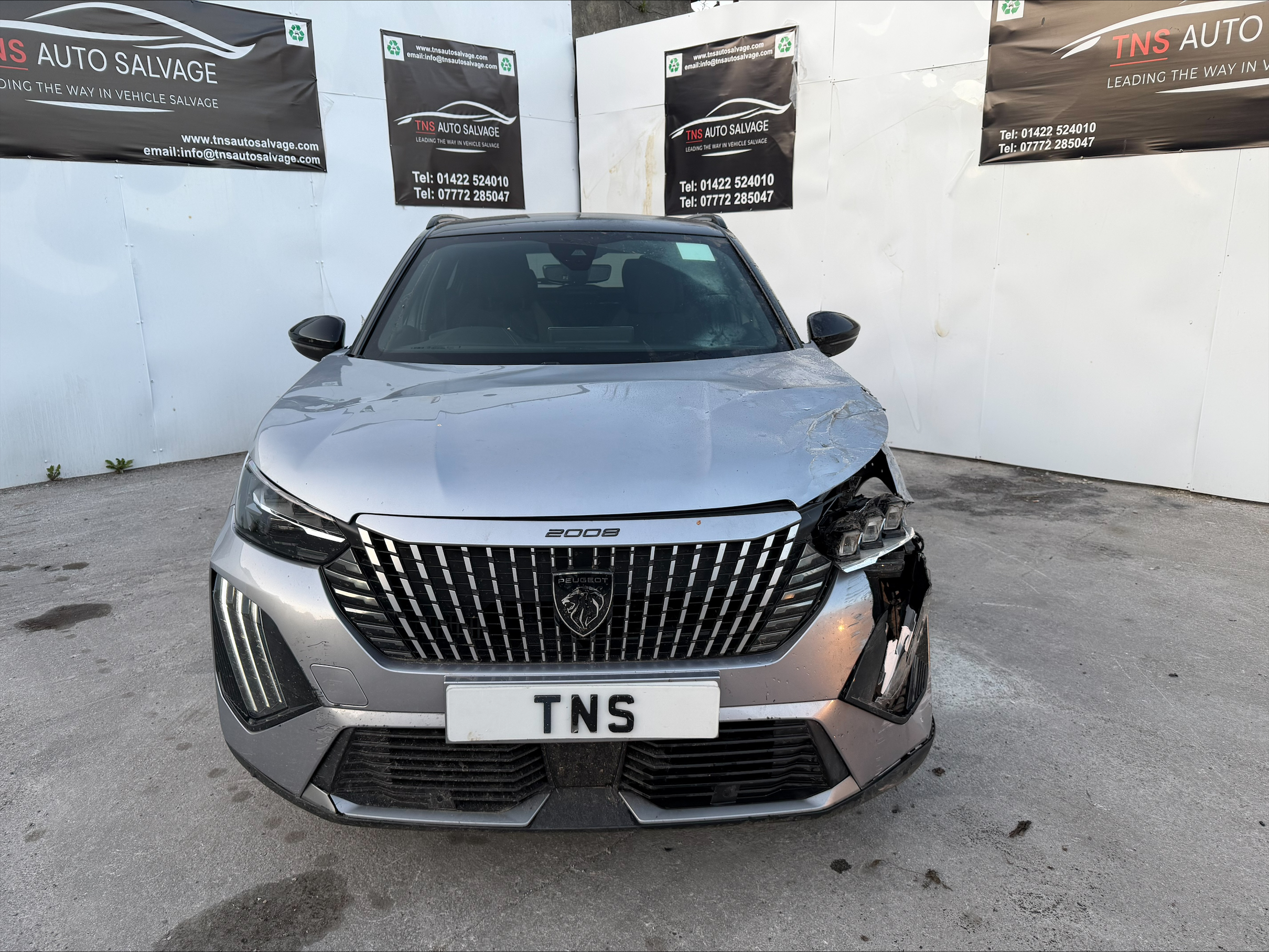 2024 24 PEUGEOT 2008 1.2 GT AUTO PURETECH EAT CAT S DAMAGED SALVAGE