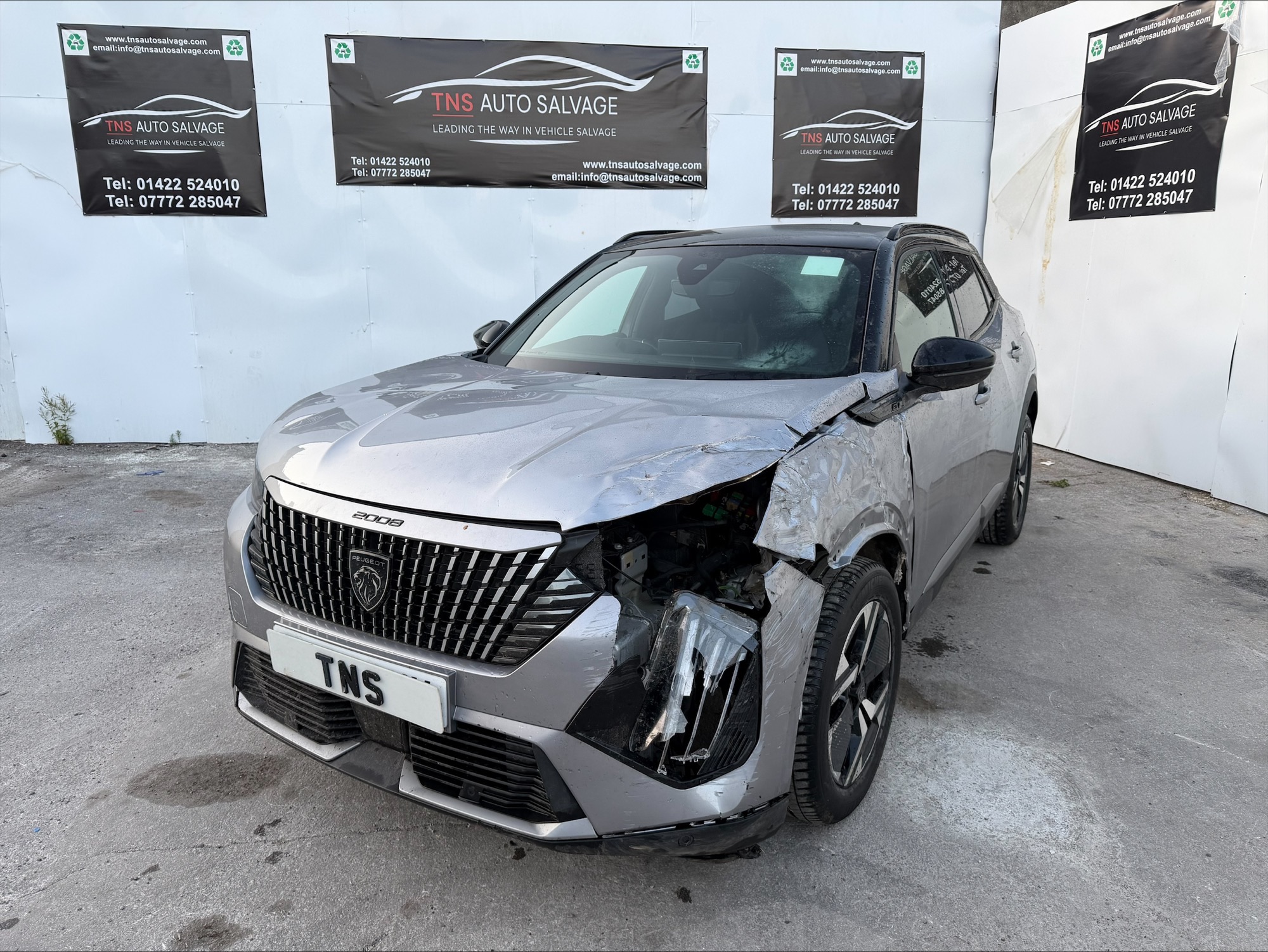 2024 24 PEUGEOT 2008 1.2 GT AUTO PURETECH EAT CAT S DAMAGED SALVAGE