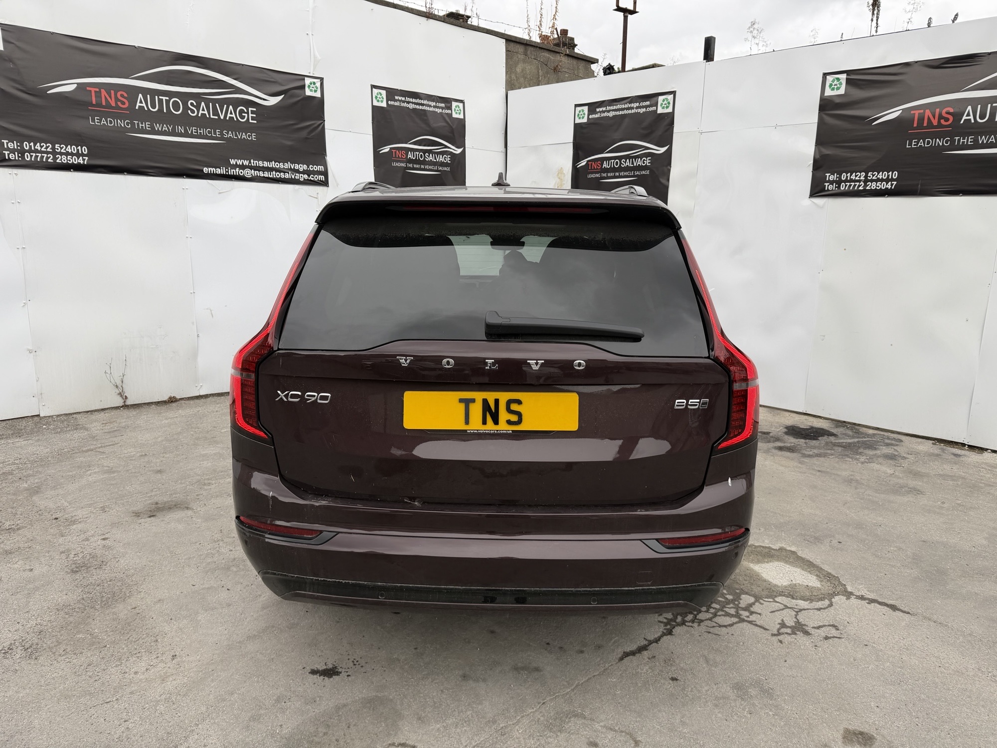 2026 26 VOLVO XC90 2.0 B5 MHEV ULTRA DARK AUTO 4WD CAT S DAMAGED SALVAGE