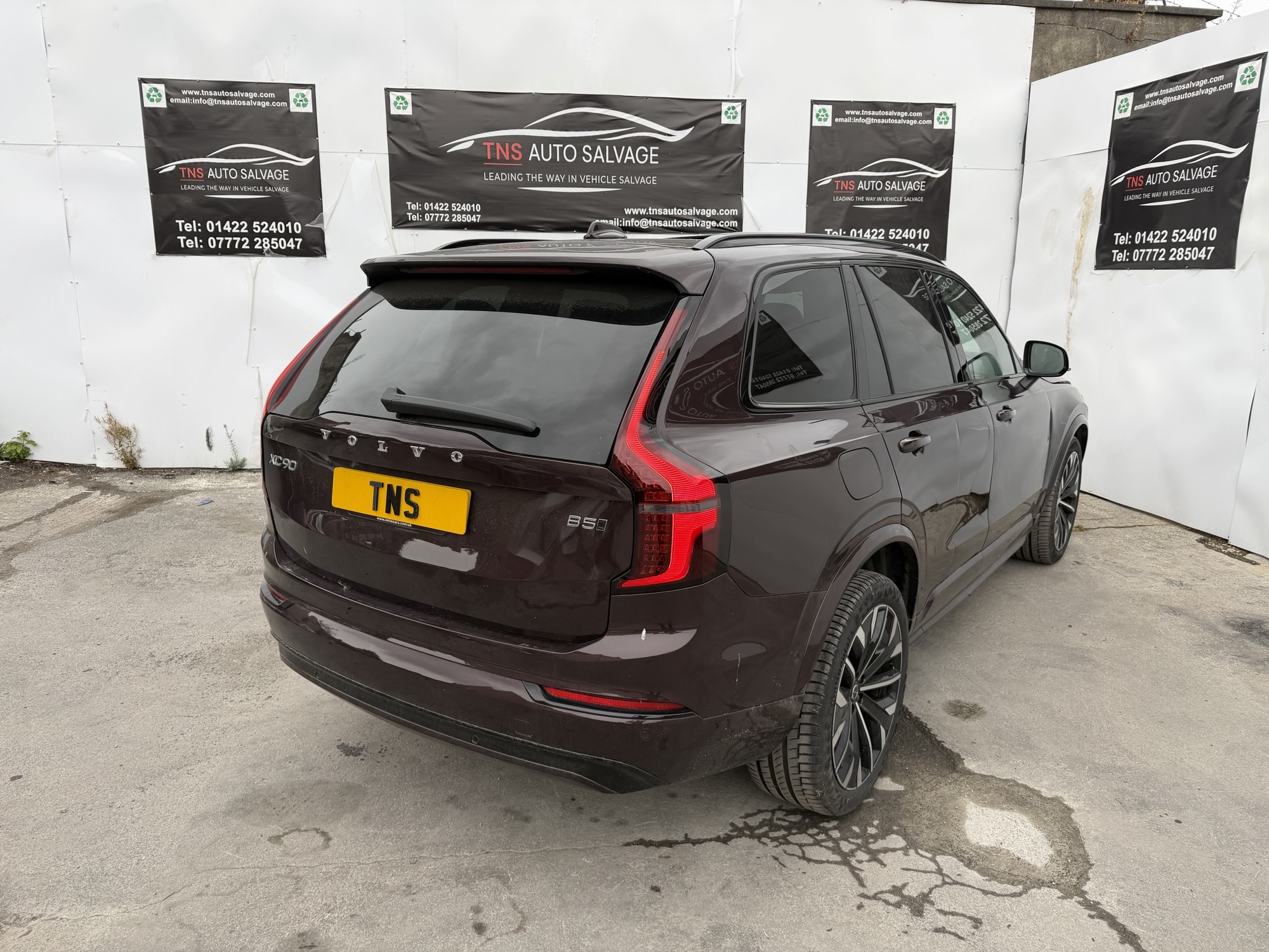 2026 26 VOLVO XC90 2.0 B5 MHEV ULTRA DARK AUTO 4WD CAT S DAMAGED SALVAGE