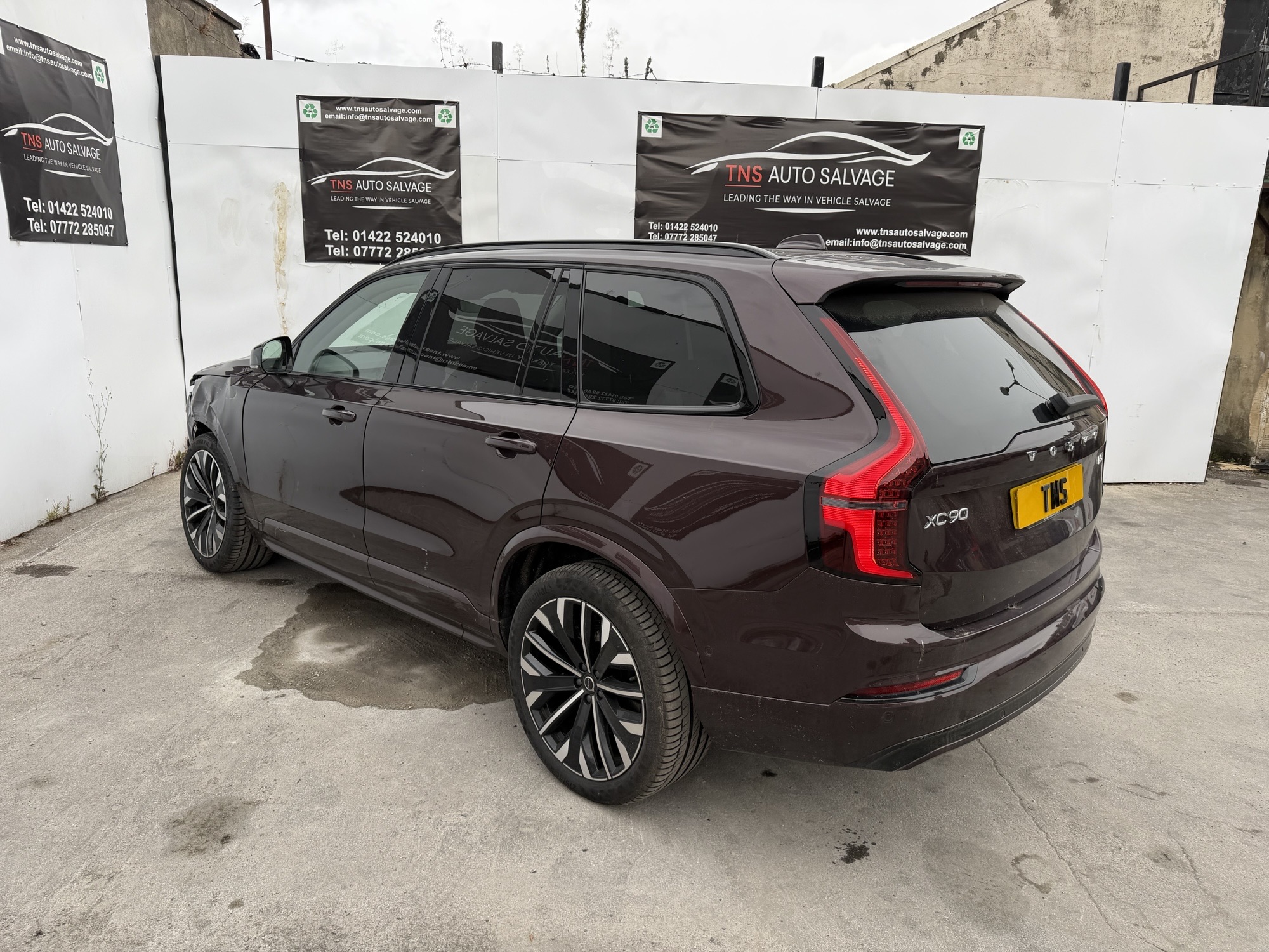 2026 26 VOLVO XC90 2.0 B5 MHEV ULTRA DARK AUTO 4WD CAT S DAMAGED SALVAGE