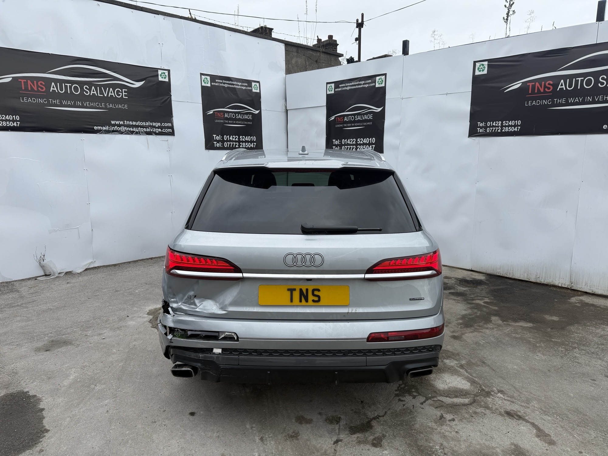 2026 26 AUDI Q7 3.0 TFSI AUTO V6 S LINE TIPTRONIC QUATTRO CAT S DAMAGED SALVAGE