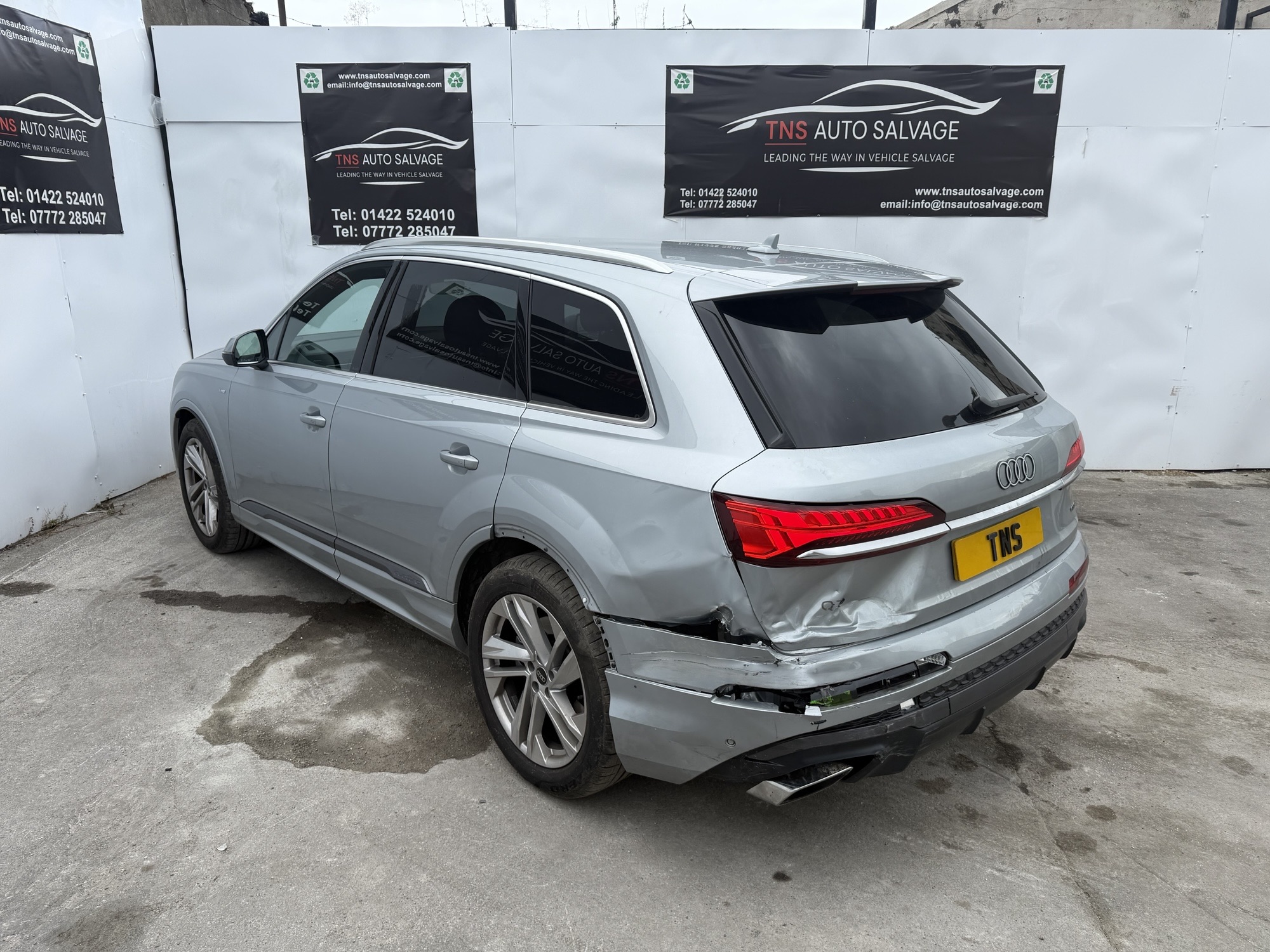 2026 26 AUDI Q7 3.0 TFSI AUTO V6 S LINE TIPTRONIC QUATTRO CAT S DAMAGED SALVAGE