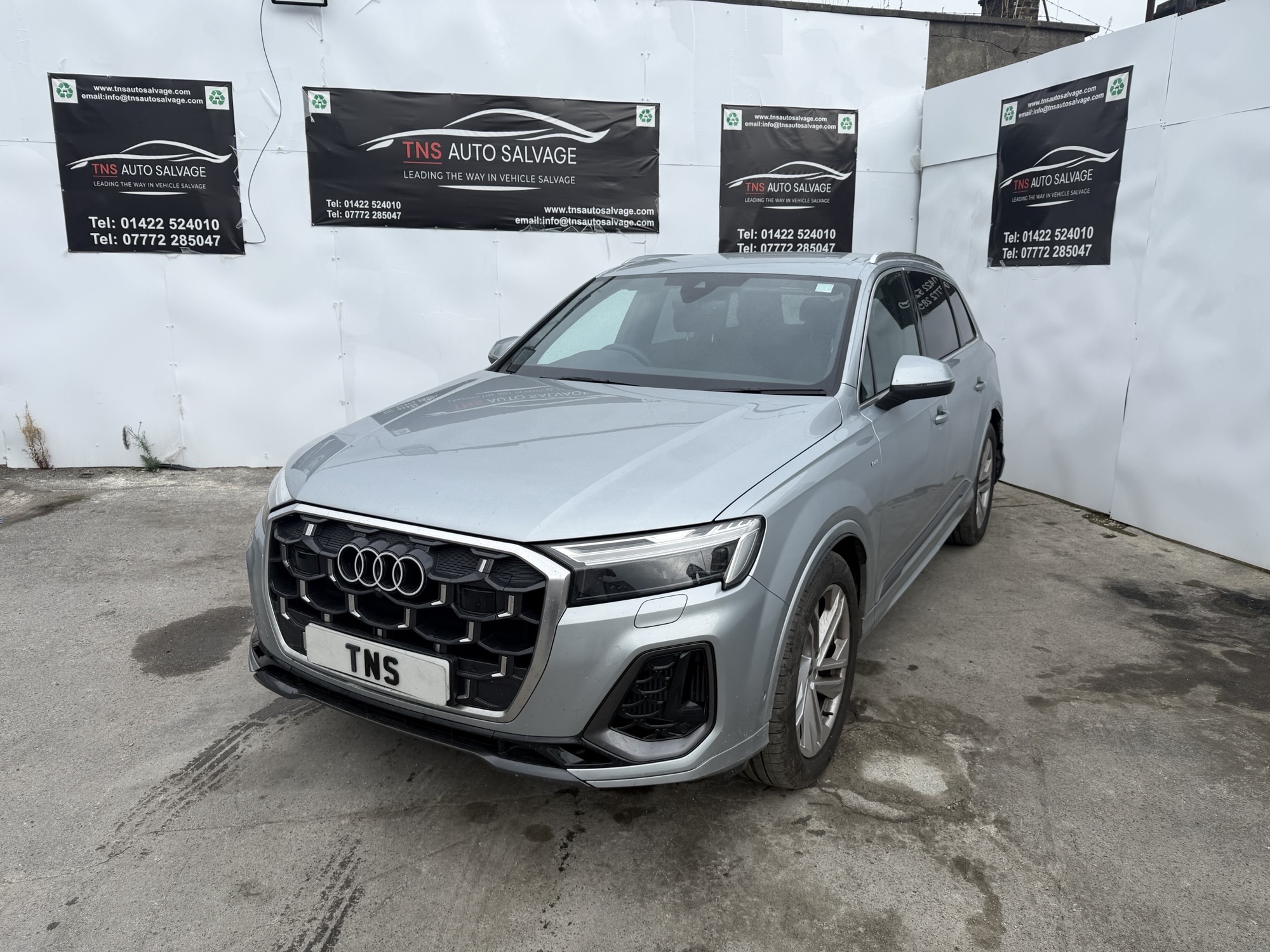 2026 26 AUDI Q7 3.0 TFSI AUTO V6 S LINE TIPTRONIC QUATTRO CAT S DAMAGED SALVAGE