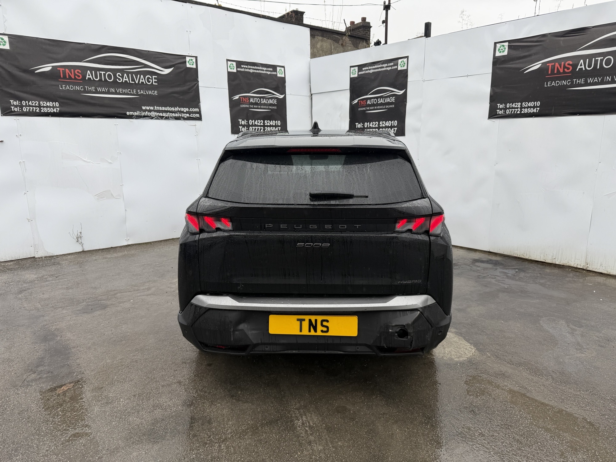 2026 PEUGEOT 5008 1.2 GT AUTO e-DSC6 HYBRID CAT S DAMAGED REPAIRABLE SALVAGE