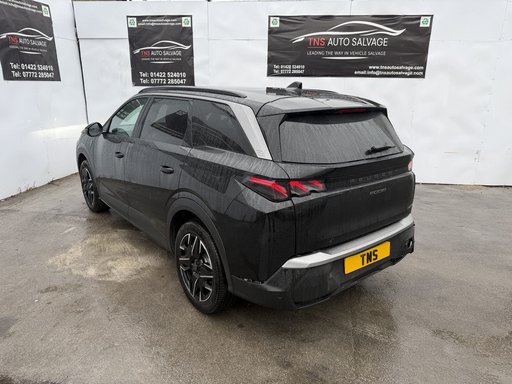 2026 PEUGEOT 5008 1.2 GT AUTO e-DSC6 HYBRID CAT S DAMAGED REPAIRABLE SALVAGE