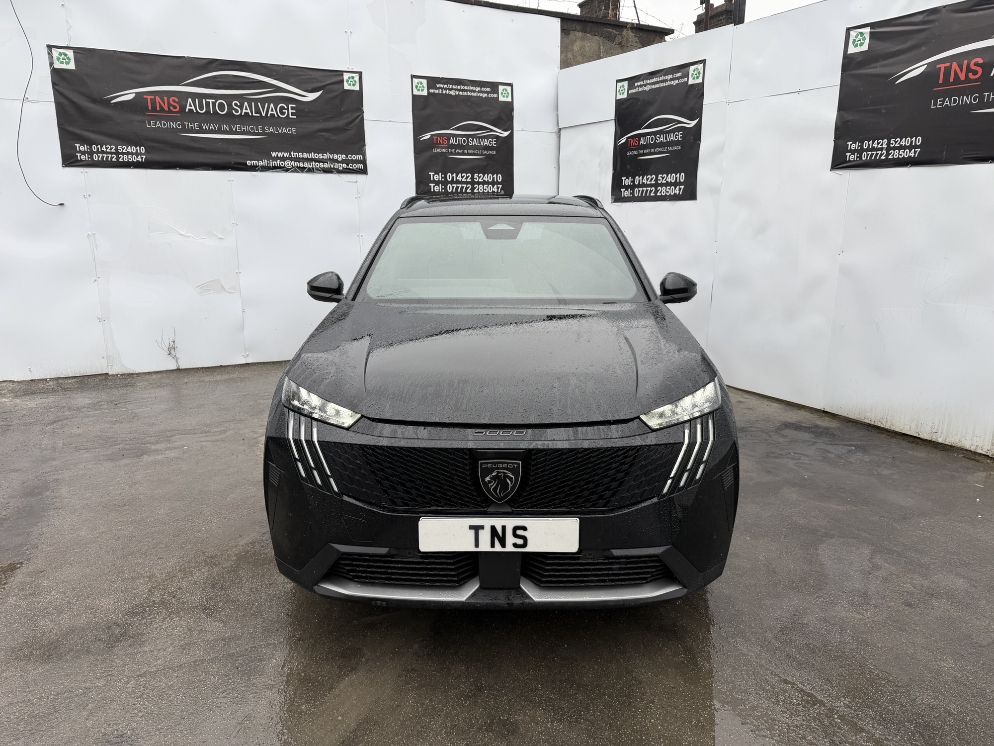 2026 PEUGEOT 5008 1.2 GT AUTO e-DSC6 HYBRID CAT S DAMAGED REPAIRABLE SALVAGE