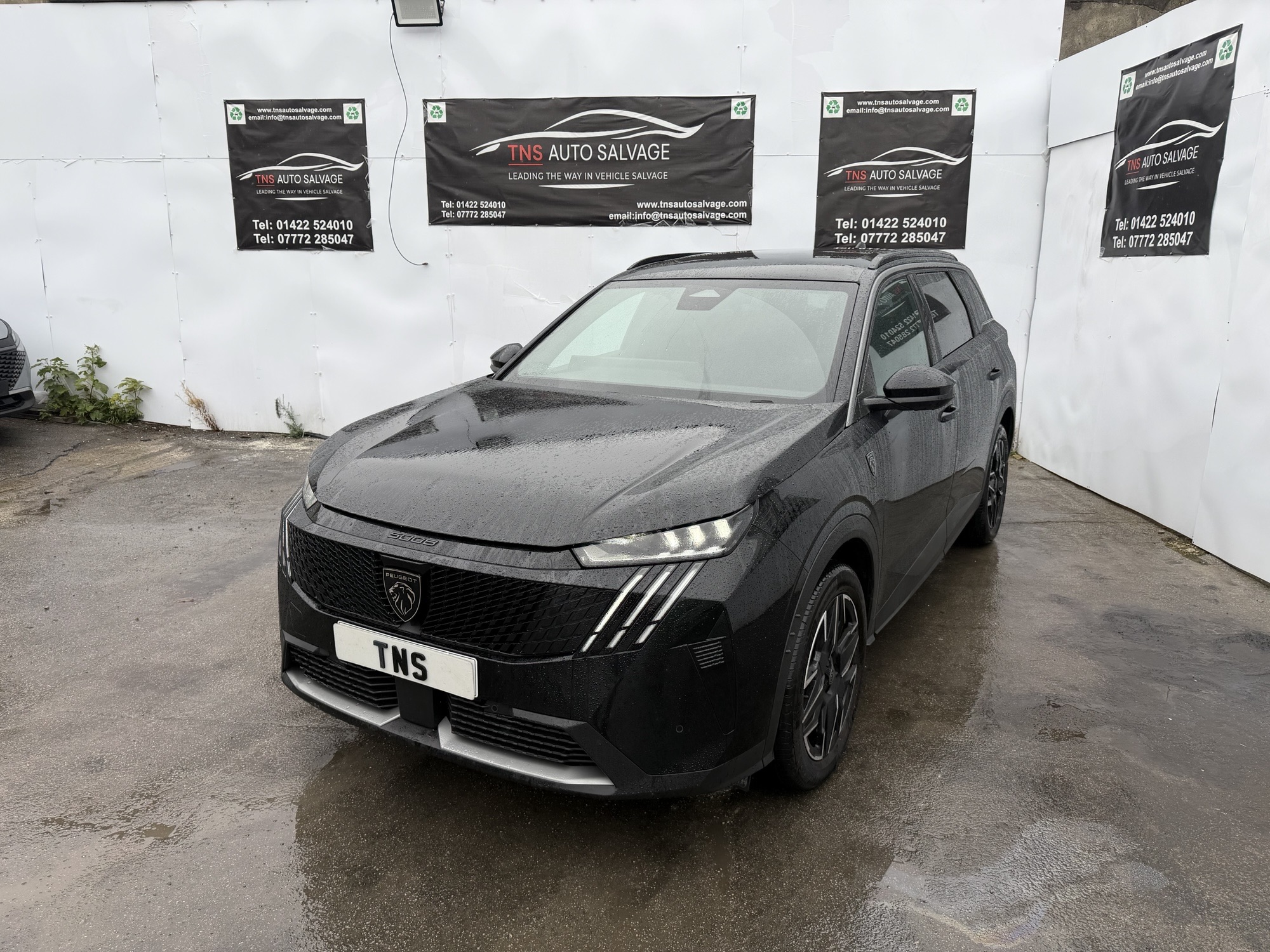 2026 PEUGEOT 5008 1.2 GT AUTO e-DSC6 HYBRID CAT S DAMAGED REPAIRABLE SALVAGE
