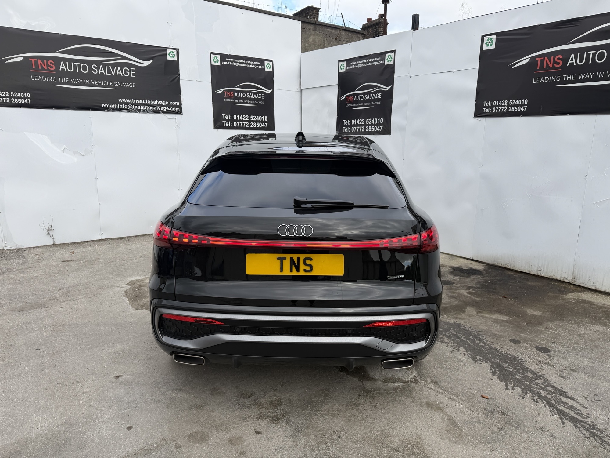 2026 AUDI Q5 2.0 eHYBRID PHEV SLINE QUATTRO SPORTBACK UNRECORDED DAMAGED SALVAGE