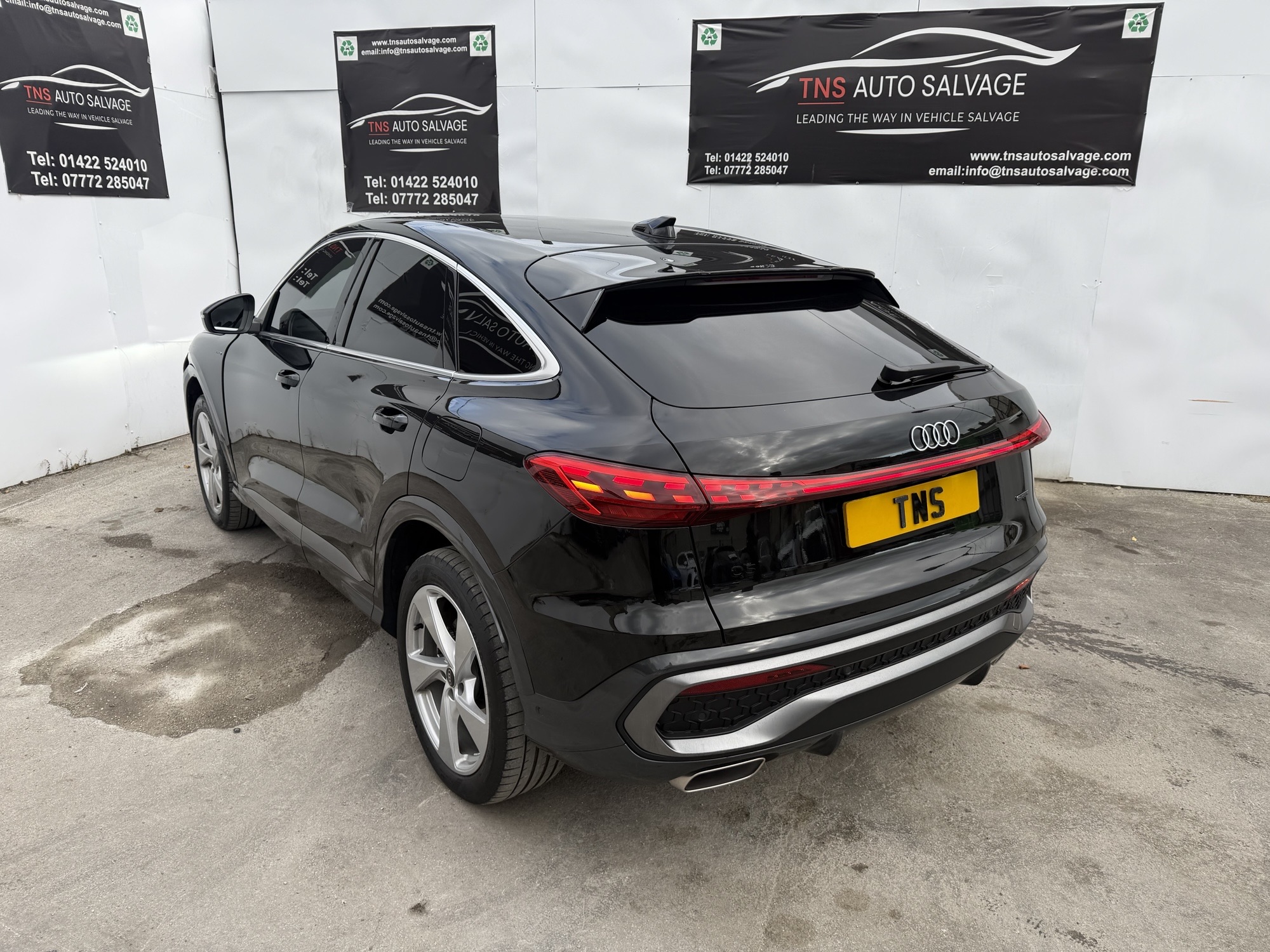 2026 AUDI Q5 2.0 eHYBRID PHEV SLINE QUATTRO SPORTBACK UNRECORDED DAMAGED SALVAGE