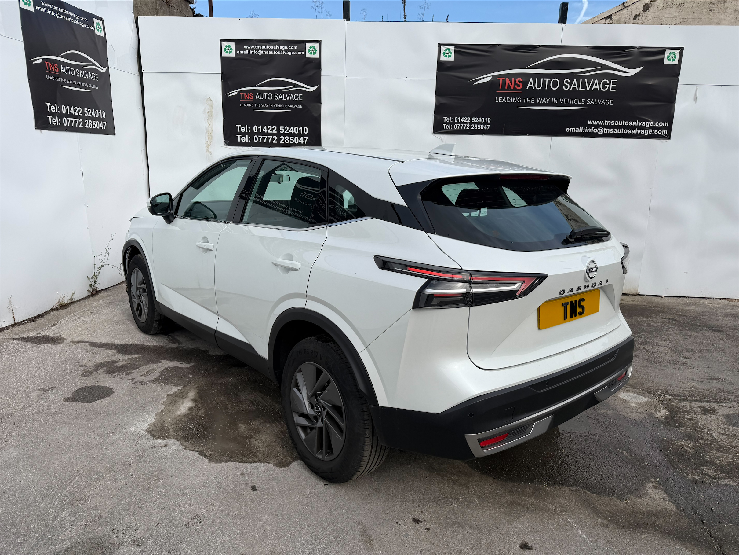 2025 25 NISSAN QASHQAI 1.3 DIG-T AUTO MHEV ACENTA PREMIUM CAT S DAMAGED SALVAGE