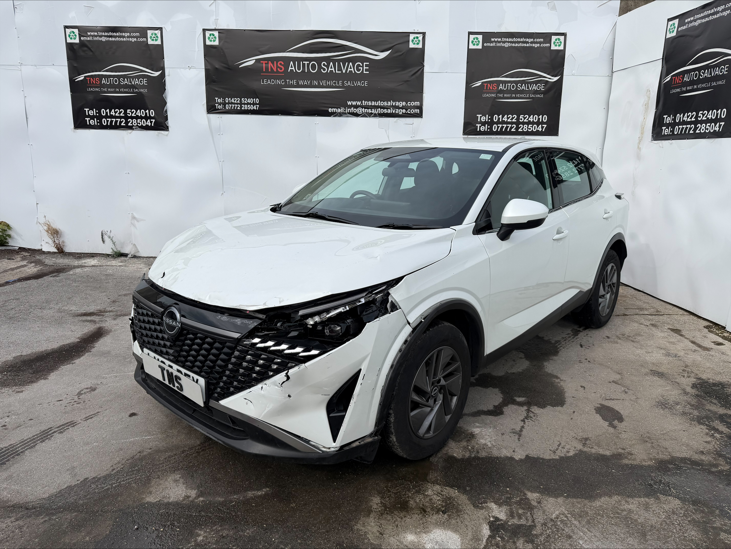 2025 25 NISSAN QASHQAI 1.3 DIG-T AUTO MHEV ACENTA PREMIUM CAT S DAMAGED SALVAGE